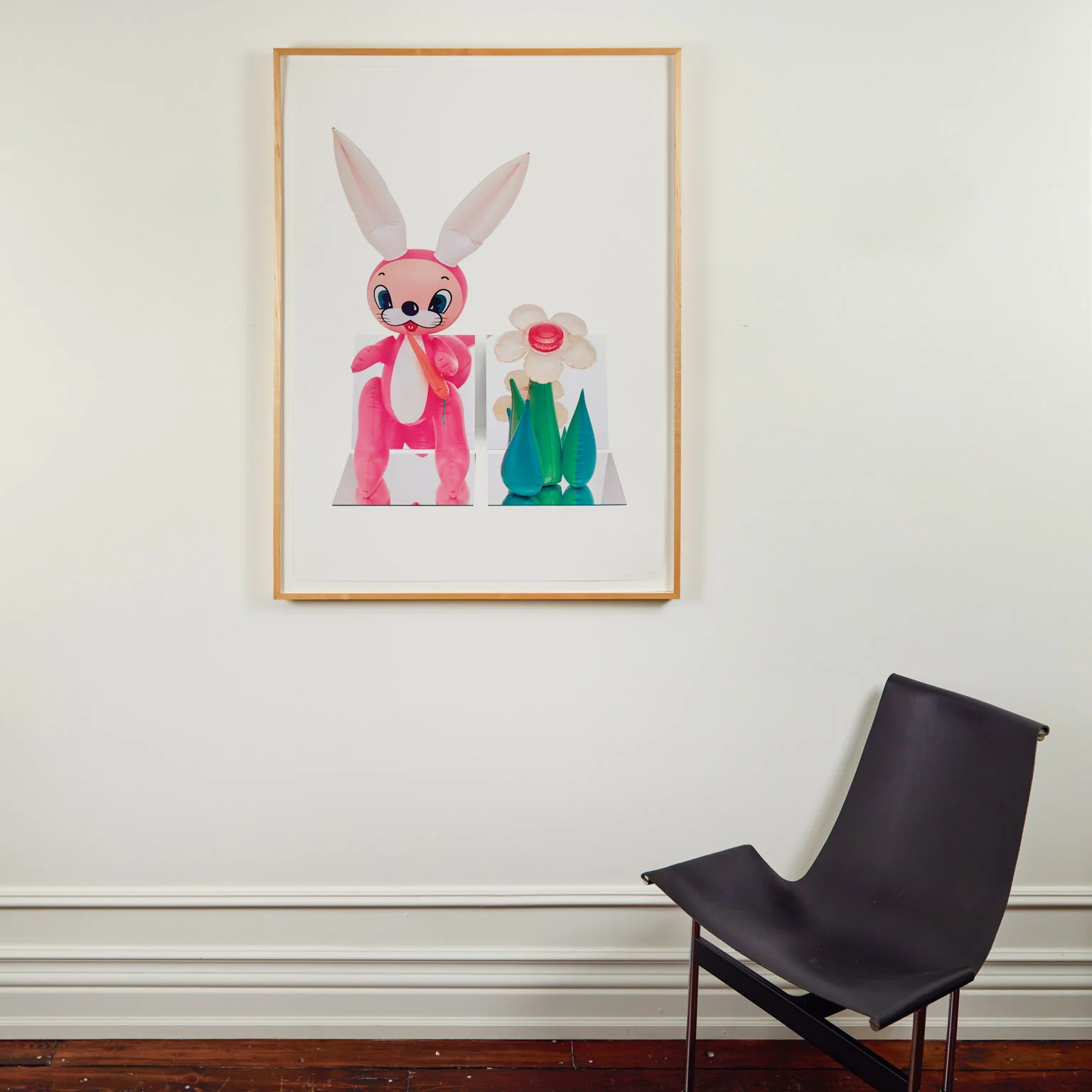 JEFF KOONS "INFLATABLE FLOWER & BUNNY", 1995 - Image 7