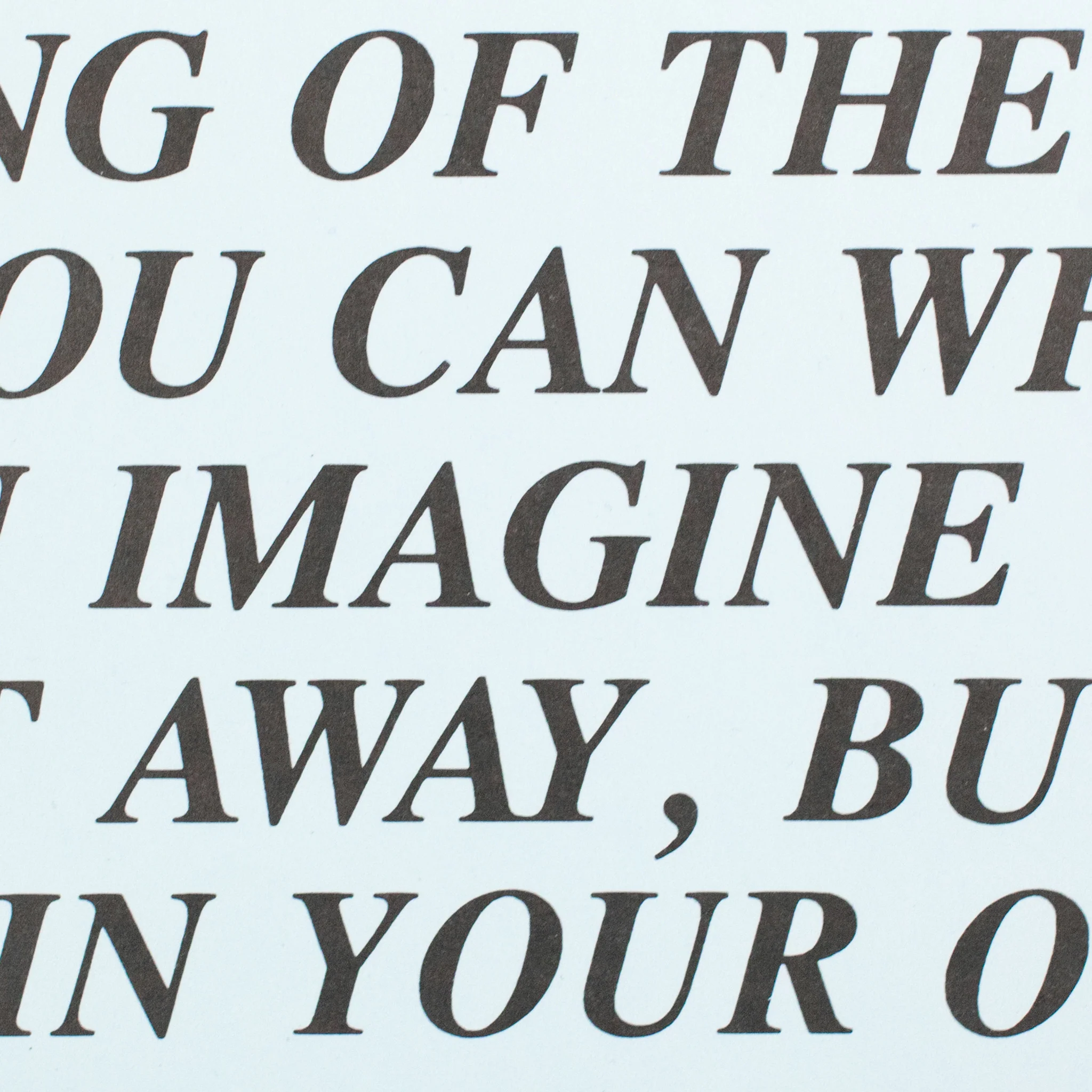 JENNY HOLZER "END OF THE USA" INFLAMMATORY ESSAYS, 1982 - Image 3