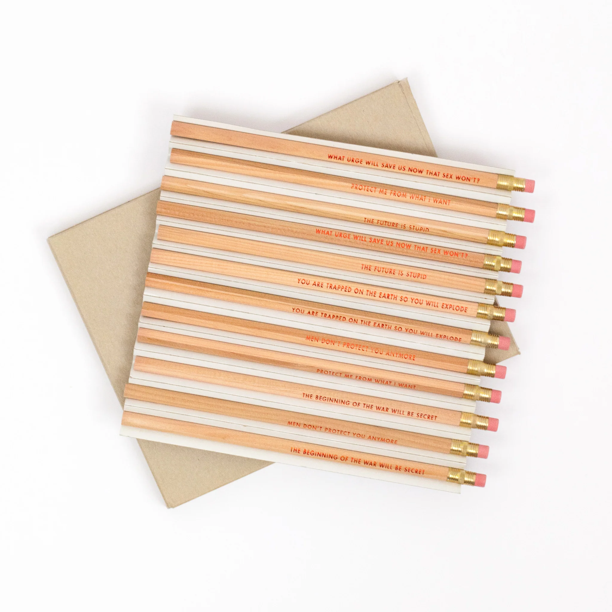 JENNY HOLZER "SURVIVAL" PENCILS, 1991 - Image 3