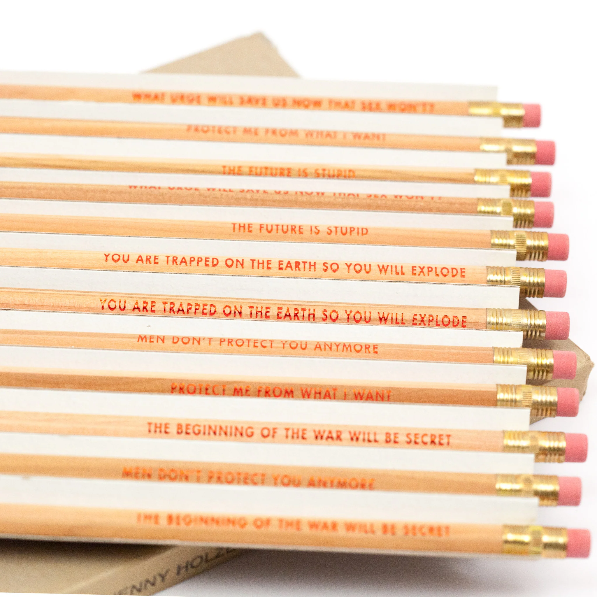 JENNY HOLZER "SURVIVAL" PENCILS, 1991 - Image 7