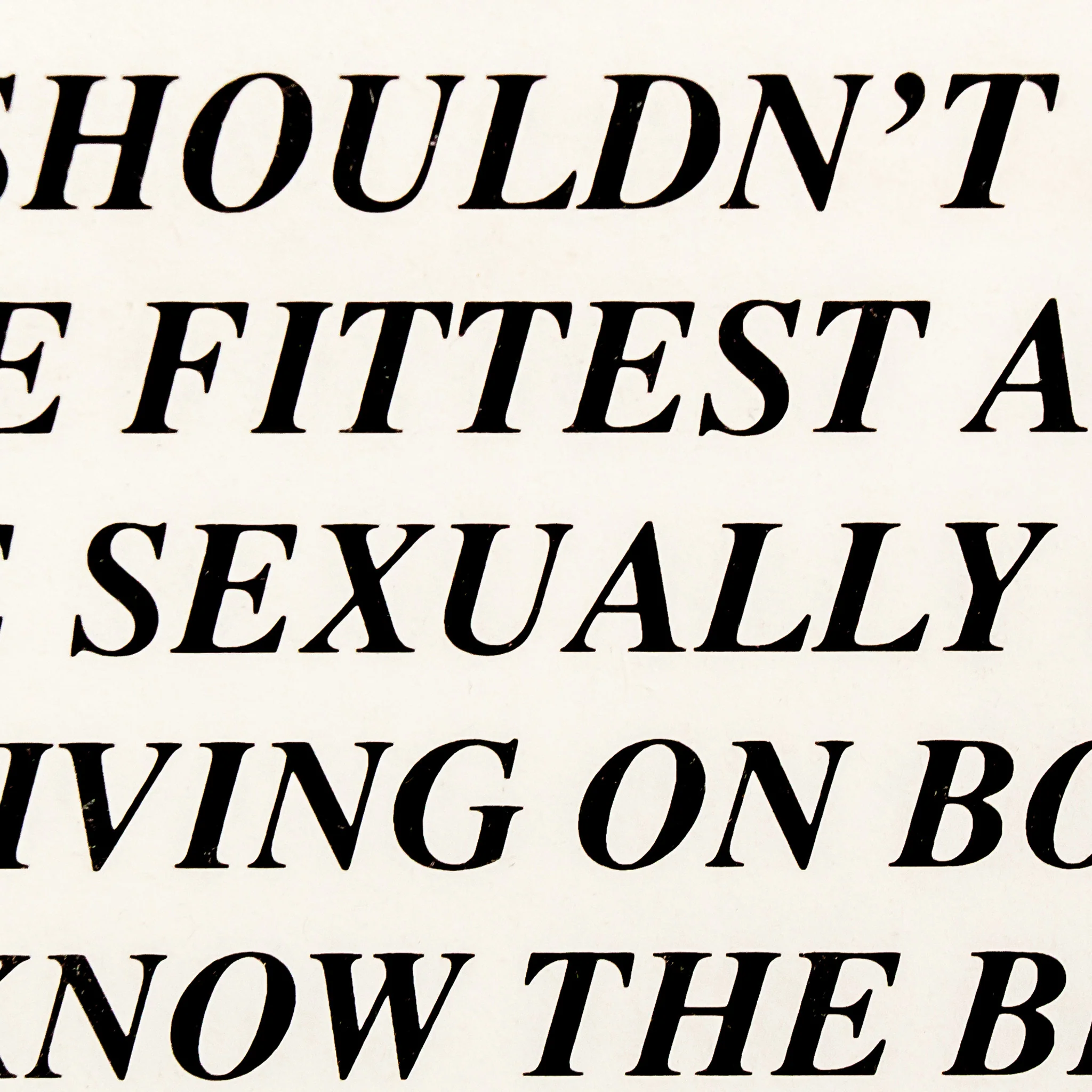 JENNY HOLZER "TRUISMS (TORONTO)" 1982 - Image 10