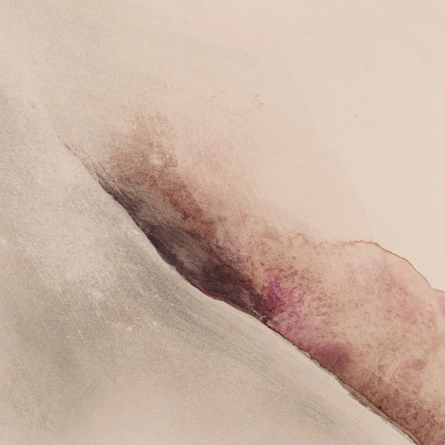 JIM DINE "FOOT" WATERCOLOR, 1978 - Image 8