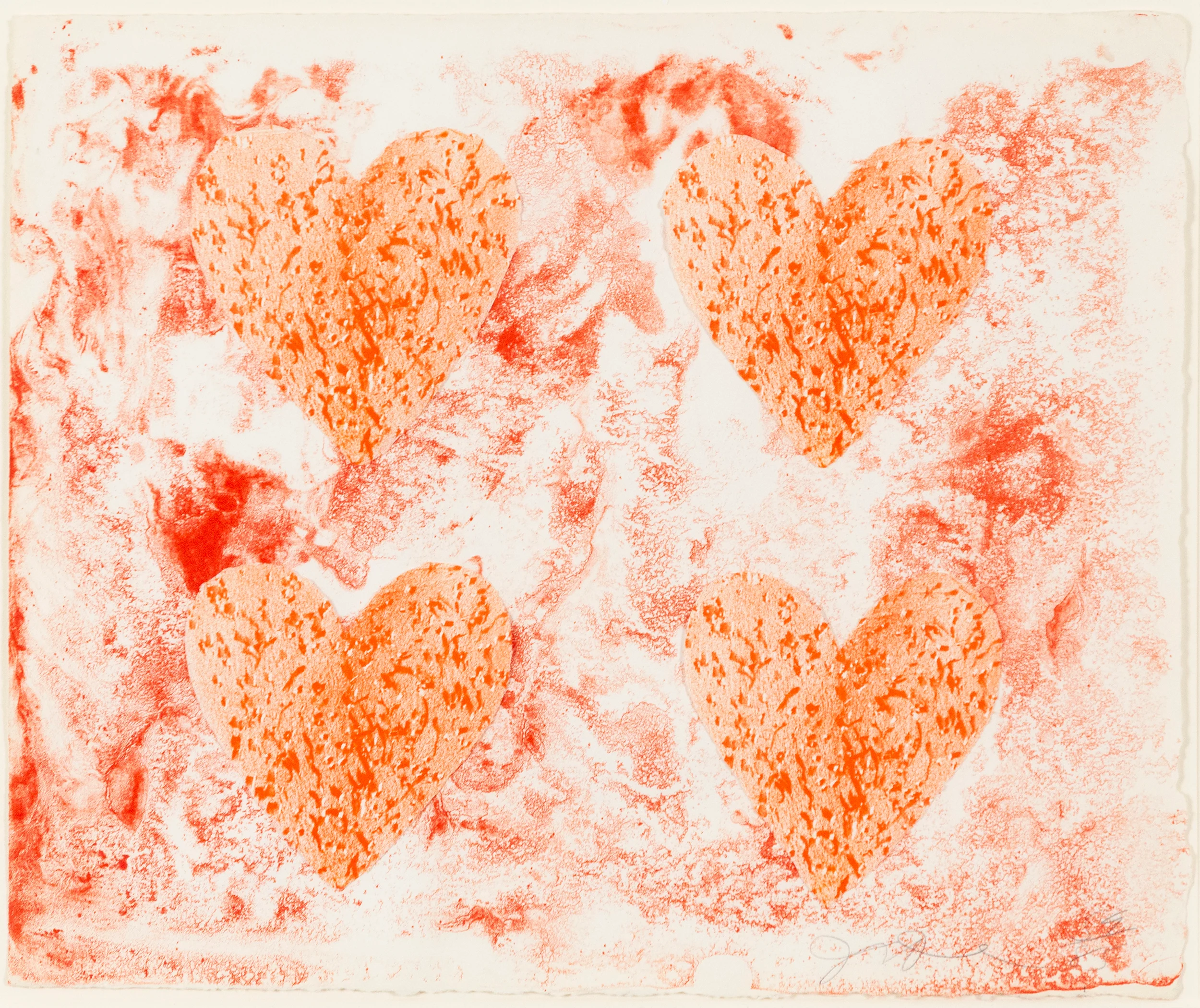 JIM DINE "DUTCH HEARTS" LITHOGRAPH, 1970 - Image 11