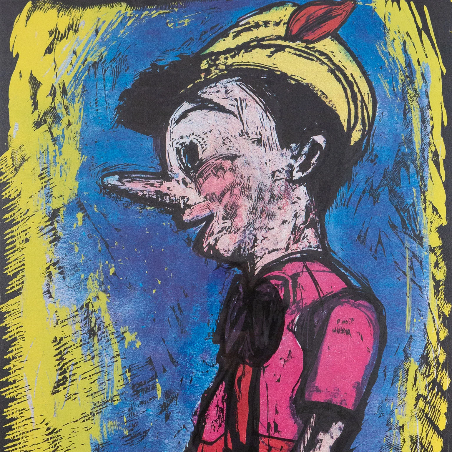 JIM DINE “PINNOCHIO” SCREENPRINT, 2008 - Image 6