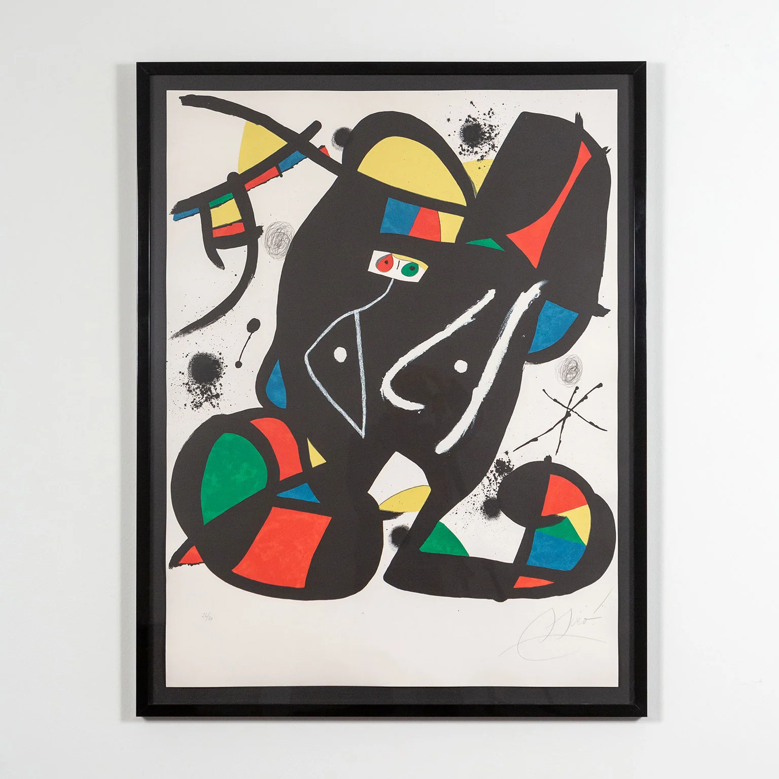 JOAN MIRO "COLPIR SENSE NAFRAR III" LITHO, 1981 - Image 12