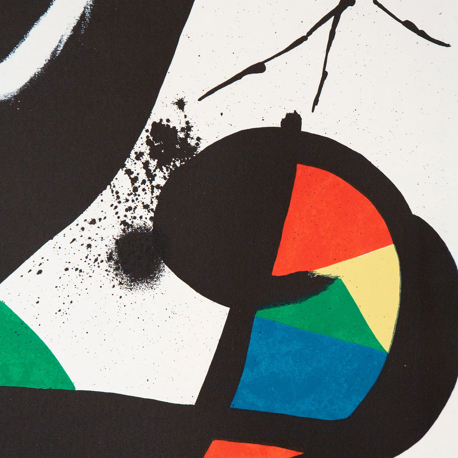 JOAN MIRO "COLPIR SENSE NAFRAR III" LITHO, 1981 - Image 5