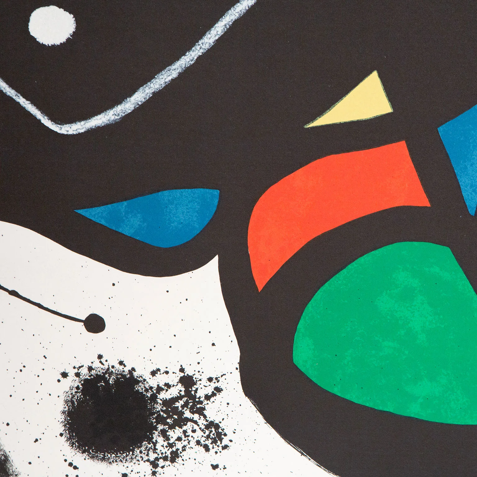 JOAN MIRO "COLPIR SENSE NAFRAR III" LITHO, 1981 - Image 6