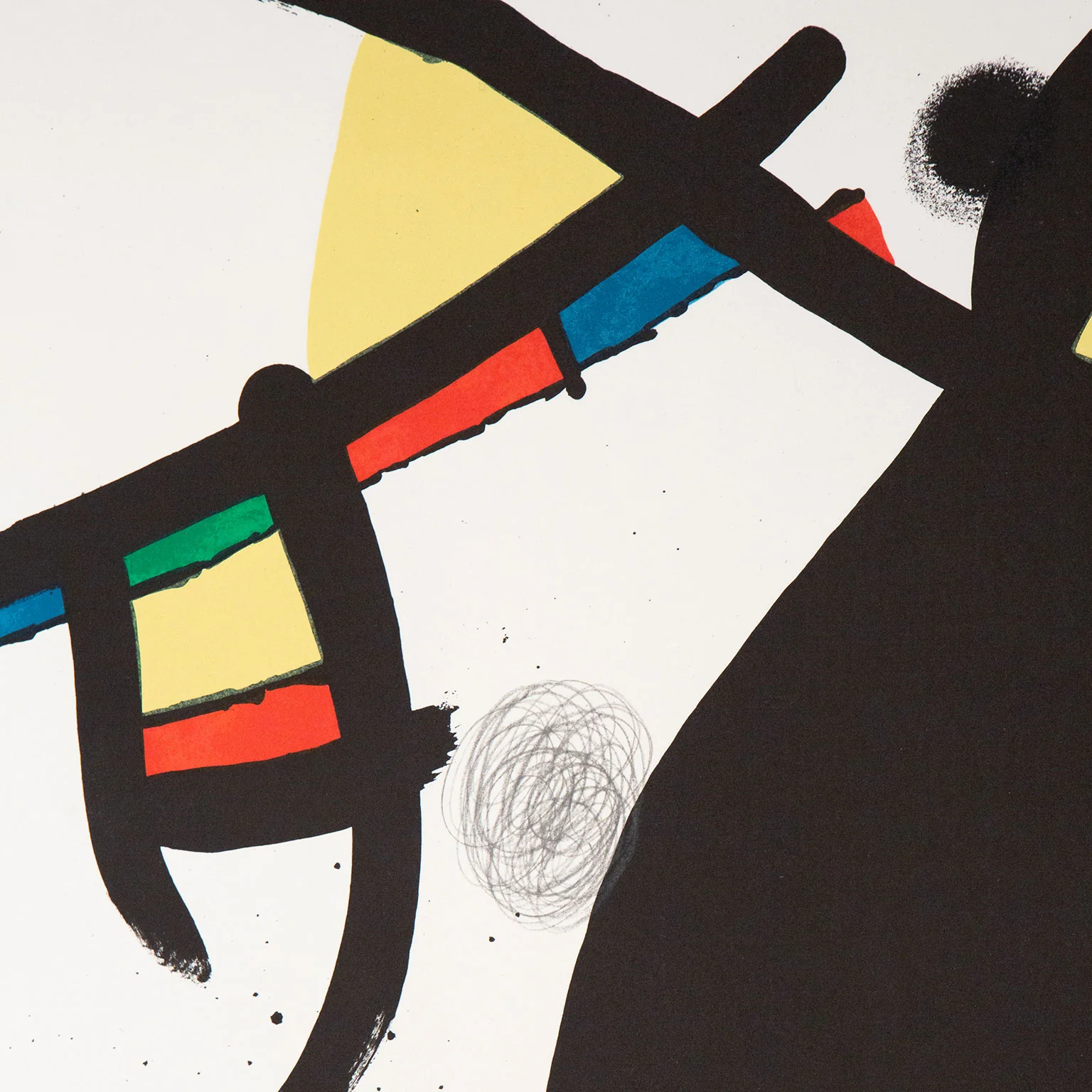 JOAN MIRO "COLPIR SENSE NAFRAR III" LITHO, 1981 - Image 7