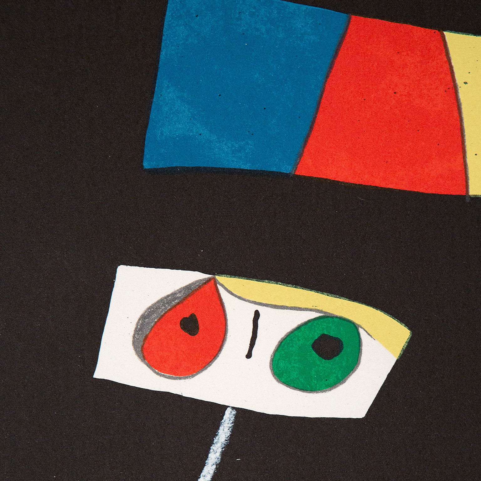 JOAN MIRO "COLPIR SENSE NAFRAR III" LITHO, 1981 - Image 8