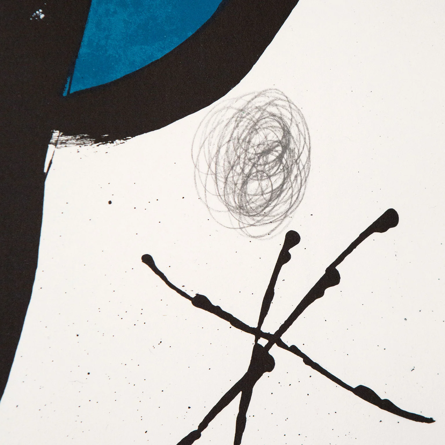 JOAN MIRO "COLPIR SENSE NAFRAR III" LITHO, 1981 - Image 9