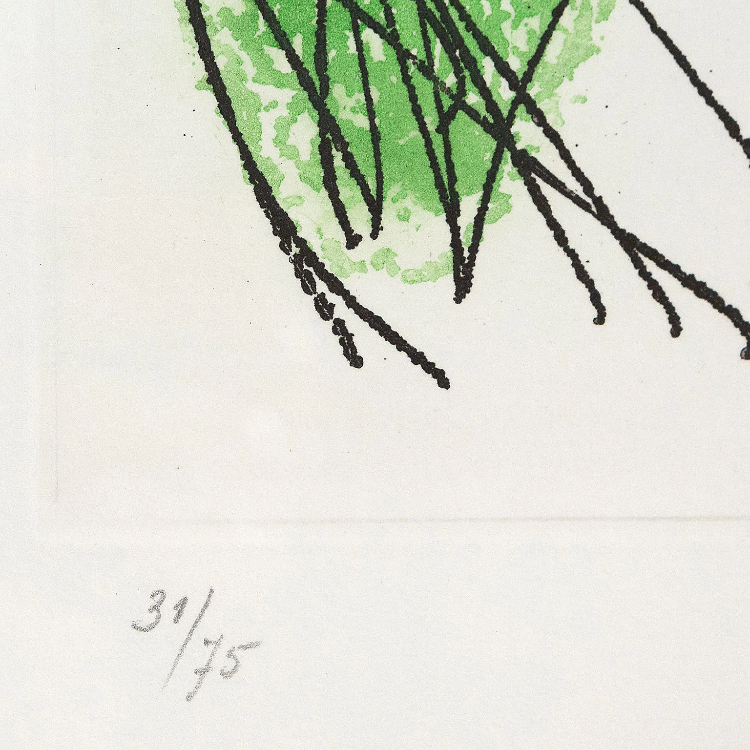 JOAN MIRO "DEMAND D'EMPOLI", ETCHING, 1960 - Image 4