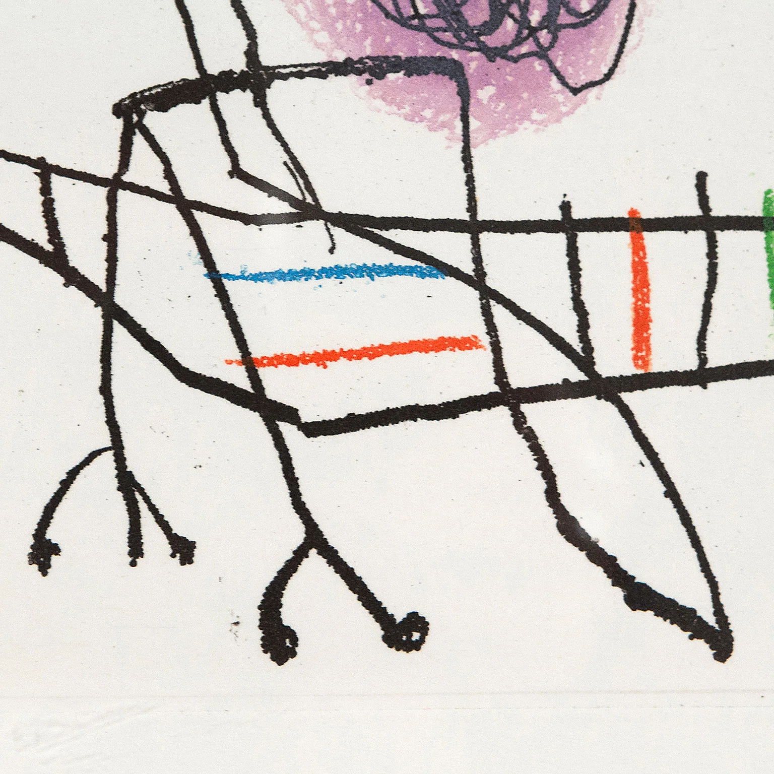 JOAN MIRO "DEMAND D'EMPOLI", ETCHING, 1960 - Image 5