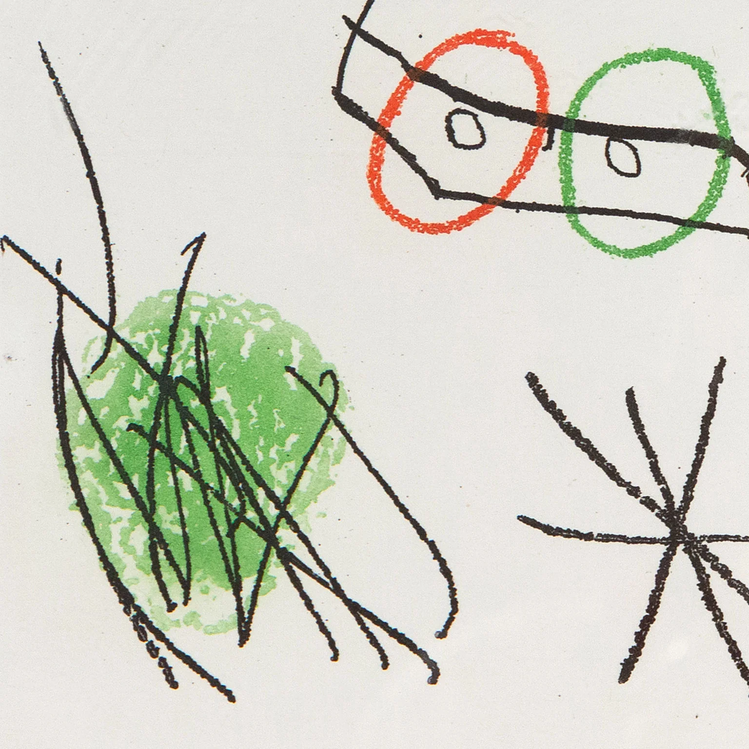 JOAN MIRO "DEMAND D'EMPOLI", ETCHING, 1960 - Image 6