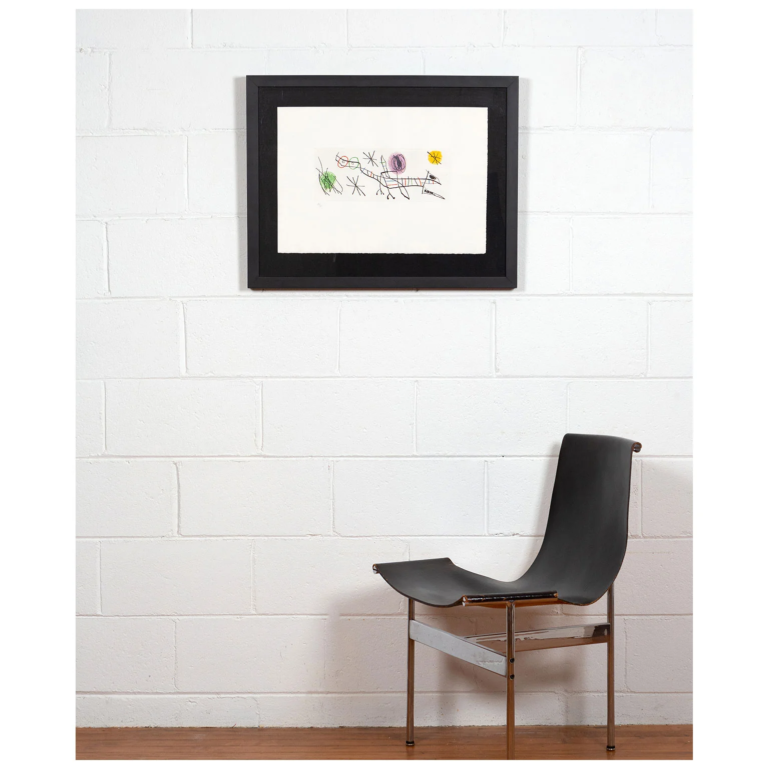 JOAN MIRO "DEMAND D'EMPOLI", ETCHING, 1960 - Image 9