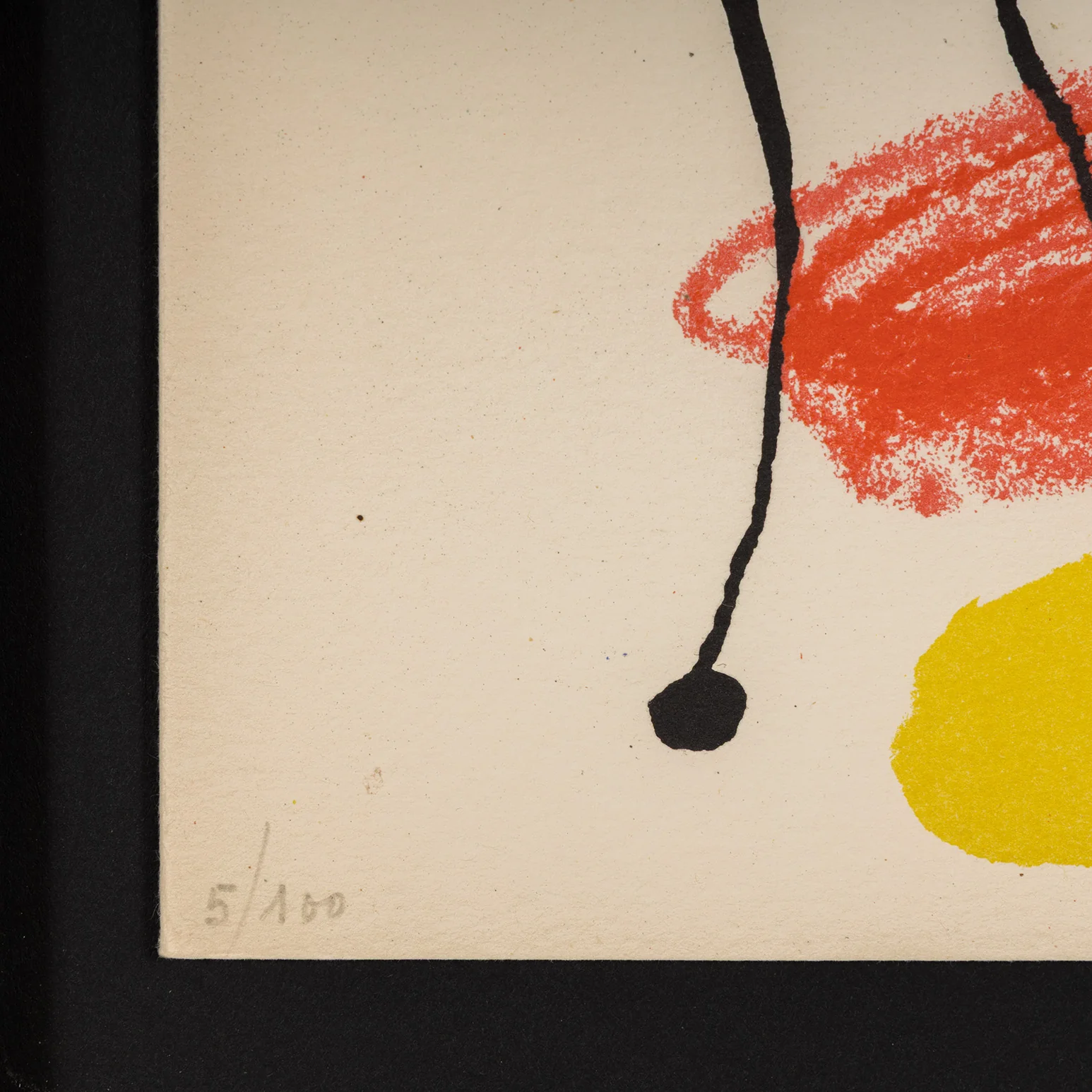 JOAN MIRO "OBRA INÈDITA RECENT I" LITHOGRAPH, 1964 - Image 10