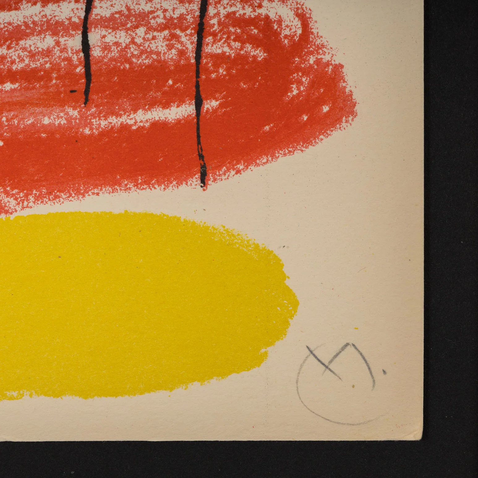 JOAN MIRO "OBRA INÈDITA RECENT I" LITHOGRAPH, 1964 - Image 4