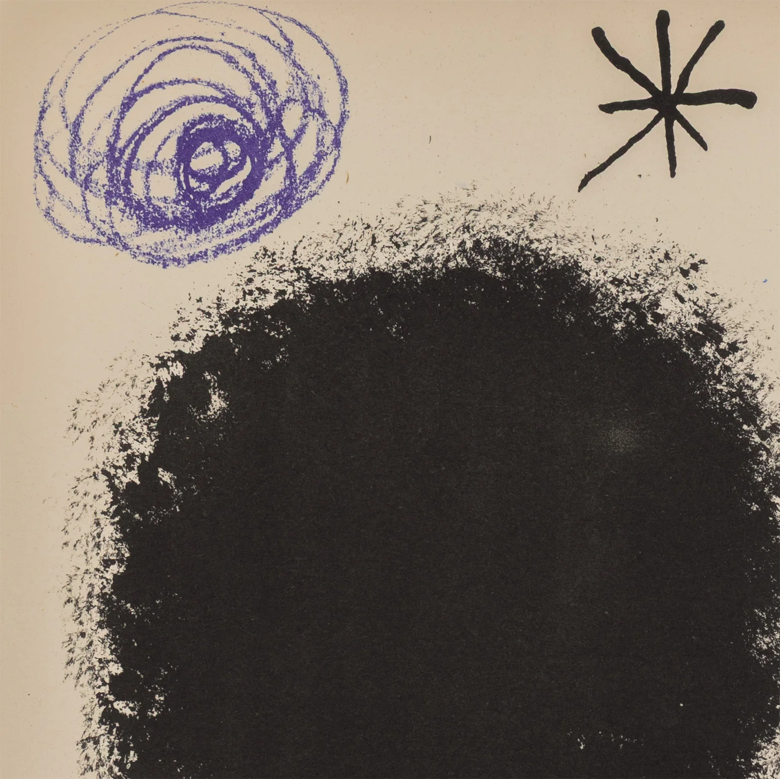 JOAN MIRO "OBRA INÈDITA RECENT I" LITHOGRAPH, 1964 - Image 7