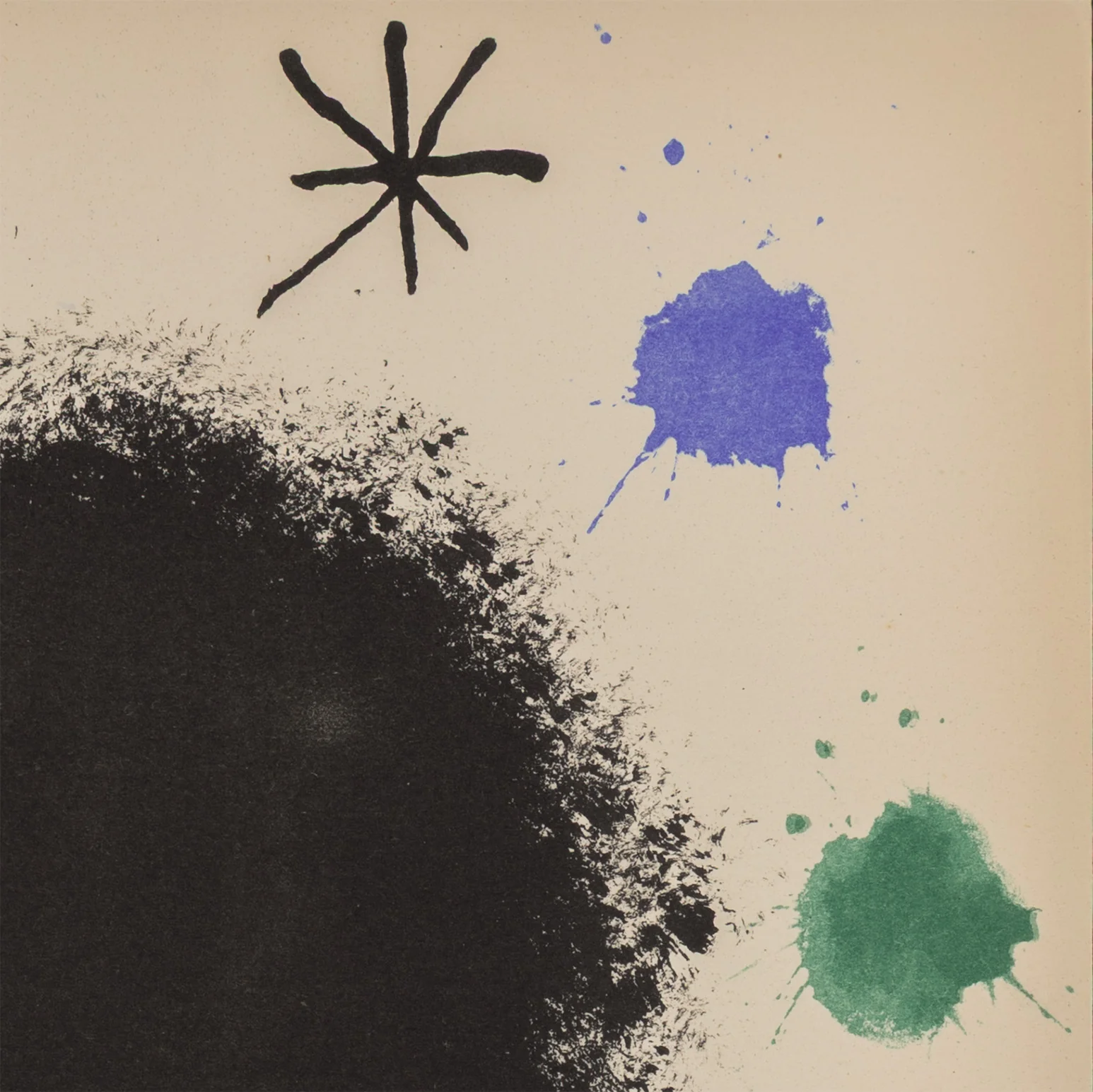 JOAN MIRO "OBRA INÈDITA RECENT I" LITHOGRAPH, 1964 - Image 8