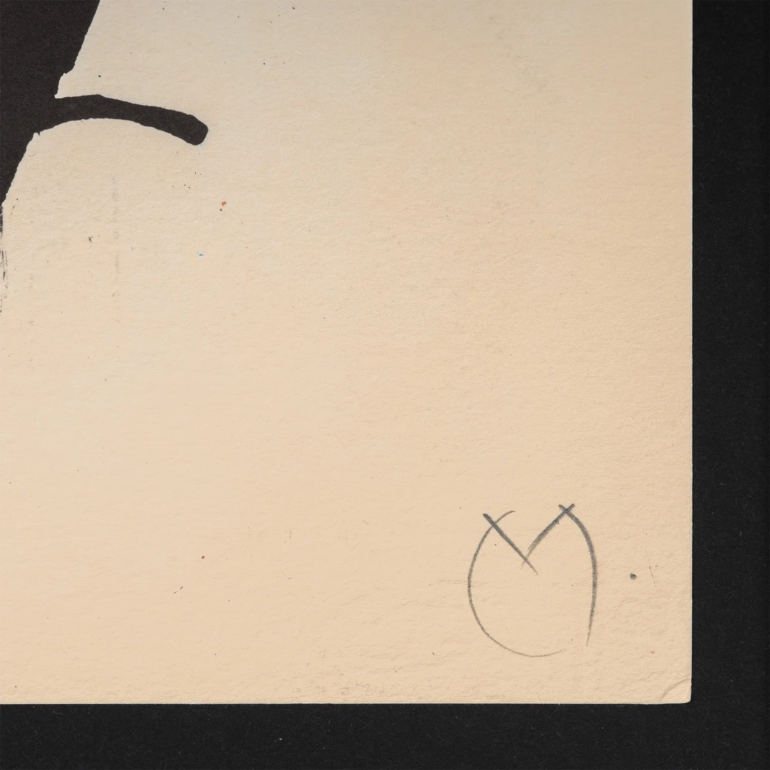 JOAN MIRO "OBRA INÈDITA RECENT IX" LITHOGRAPH, 1964 - Image 4