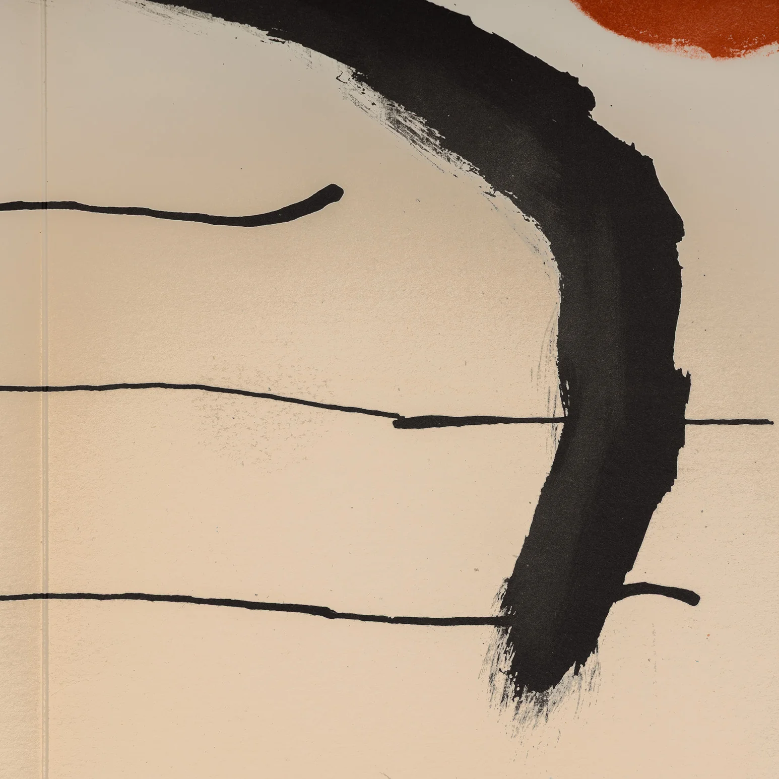 JOAN MIRO "OBRA INÈDITA RECENT IX" LITHOGRAPH, 1964 - Image 9