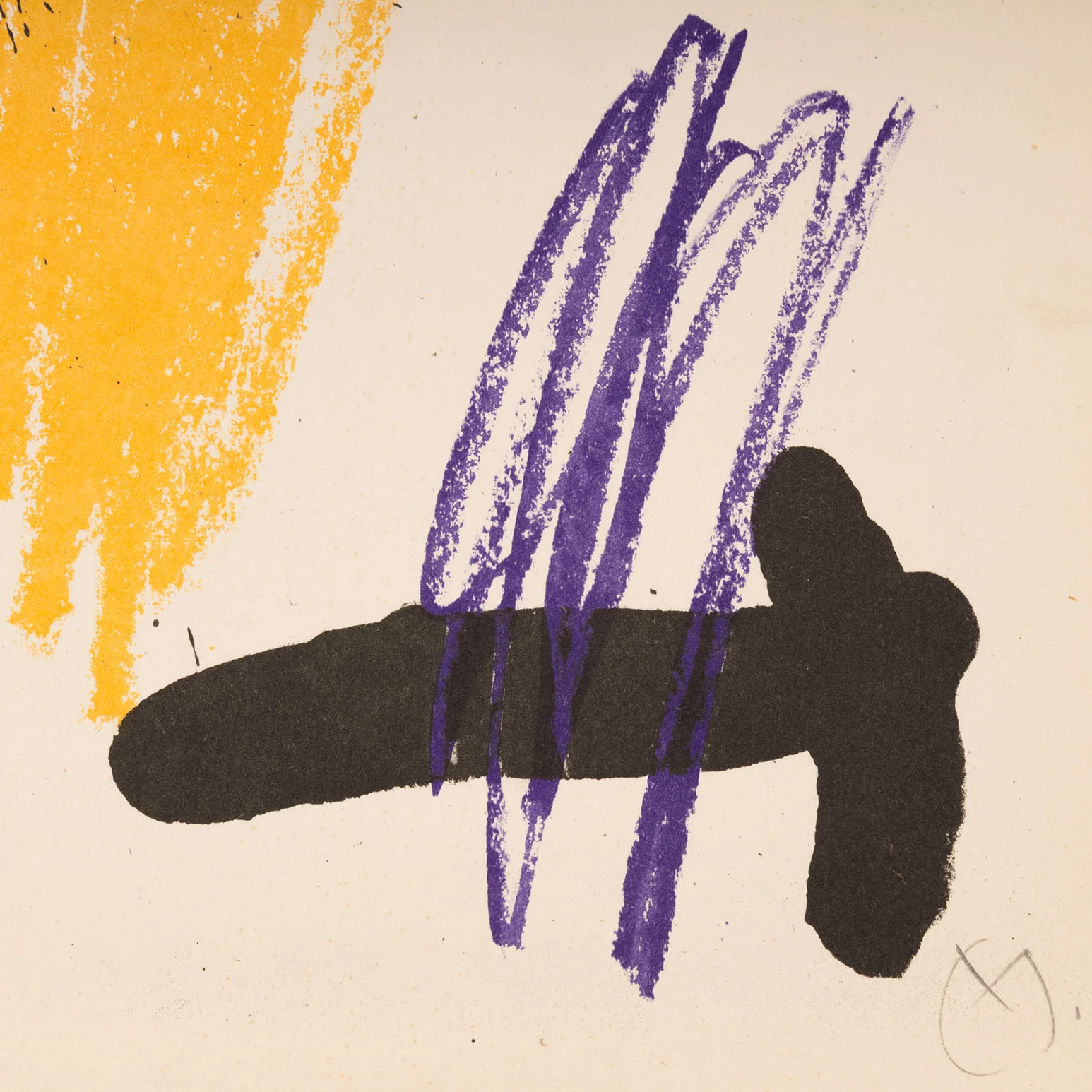 JOAN MIRO "OBRA INÈDITA RECENT V" LITHOGRAPH, 1964 - Image 10