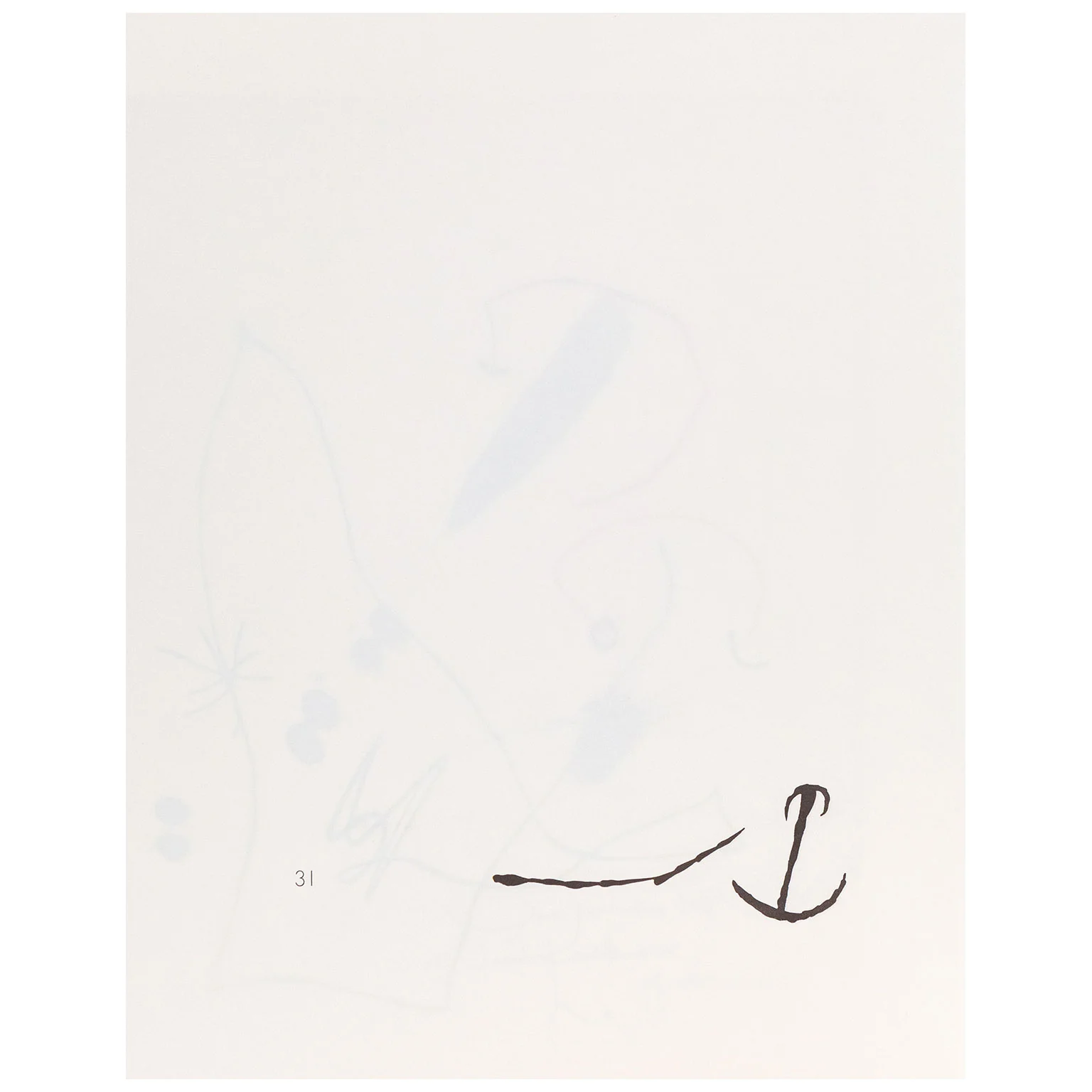 JOAN MIRO "QUELQUES FLEURS #31: SLEZ & TAILLANDIER", 1964 - Image 10