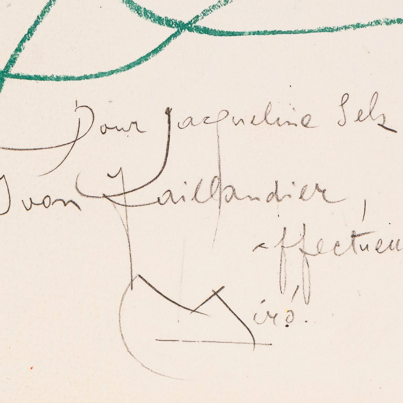 JOAN MIRO "QUELQUES FLEURS #31: SLEZ & TAILLANDIER", 1964 - Image 3
