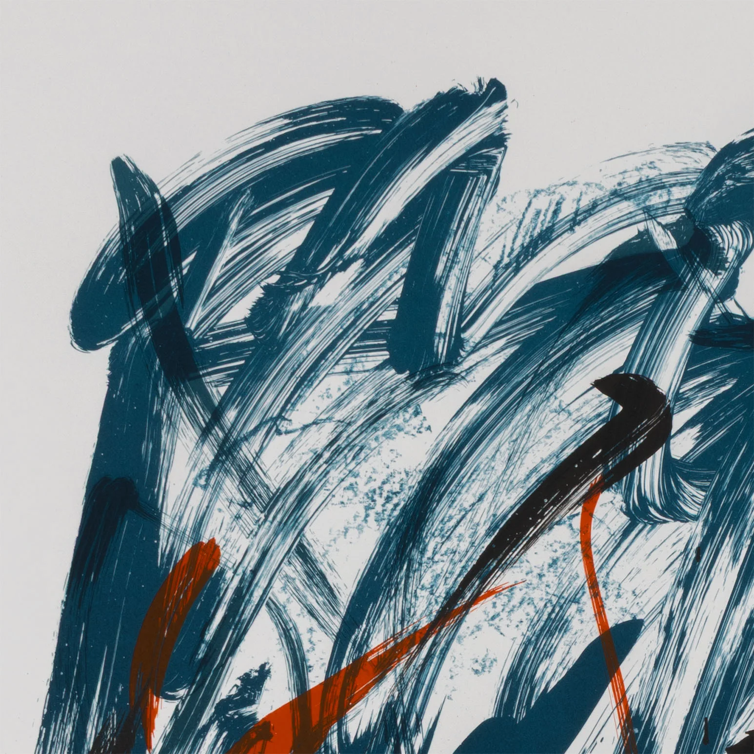 JOAN MITCHELL "BRUSH" LITHOGRAPH, 1981 - Image 10