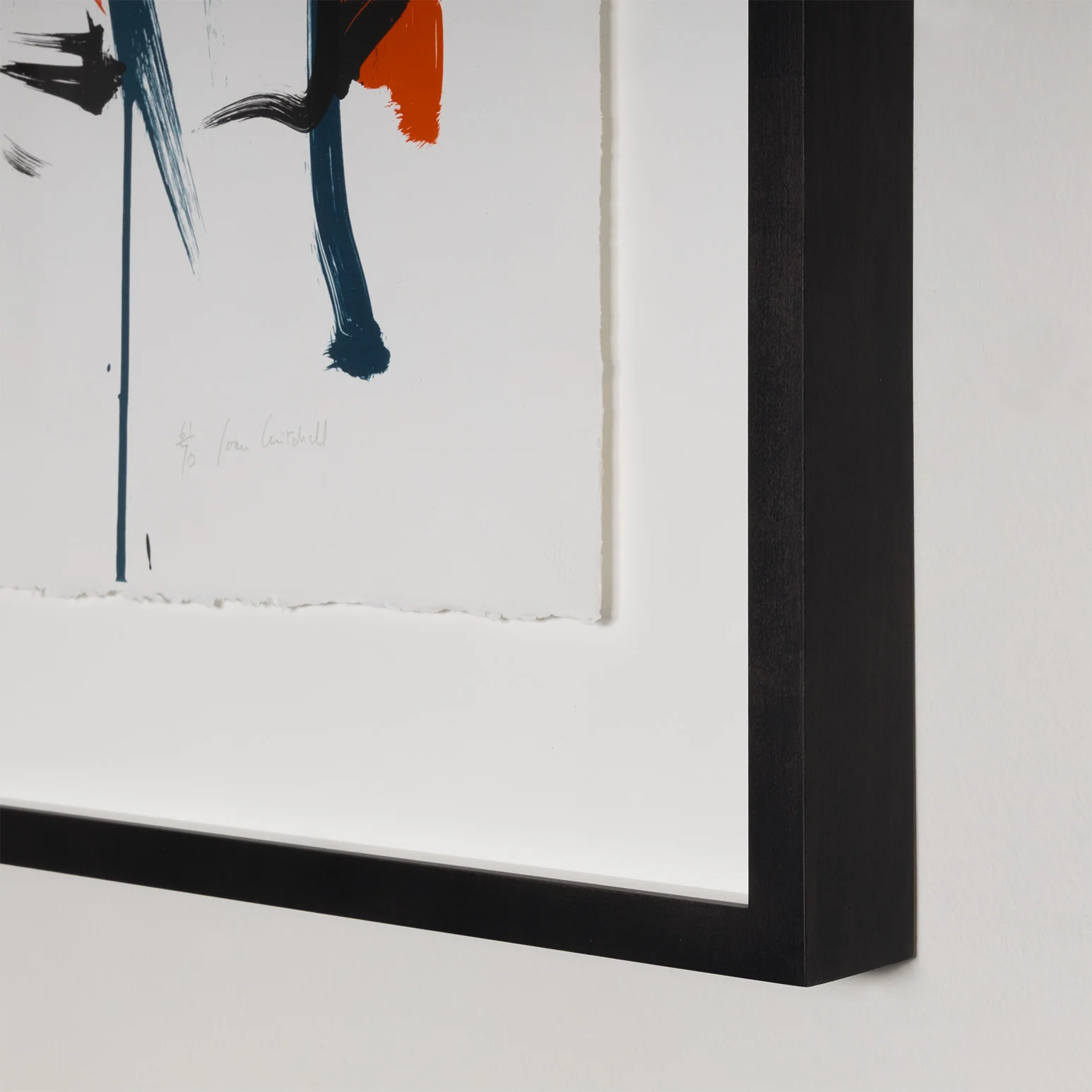 JOAN MITCHELL "BRUSH" LITHOGRAPH, 1981 - Image 17