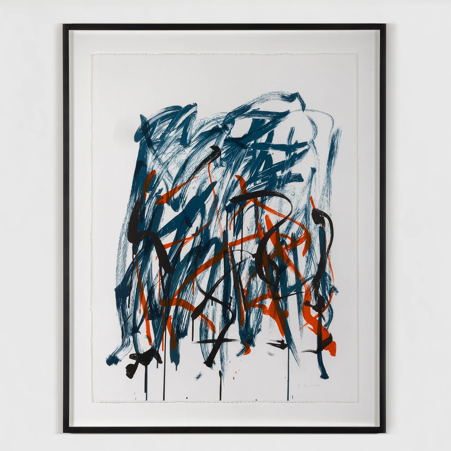JOAN MITCHELL "BRUSH" LITHOGRAPH, 1981 - Image 2