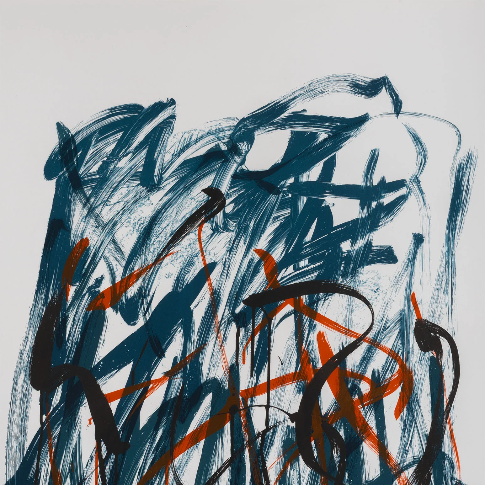 JOAN MITCHELL "BRUSH" LITHOGRAPH, 1981 - Image 5