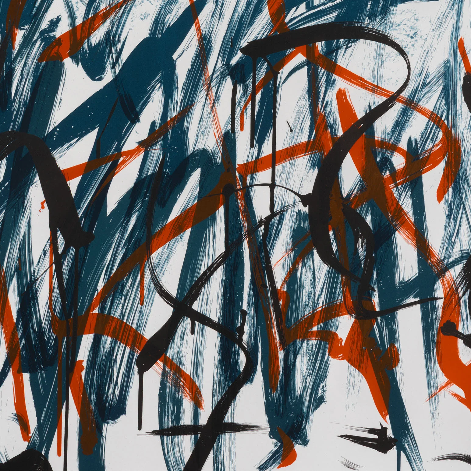 JOAN MITCHELL "BRUSH" LITHOGRAPH, 1981 - Image 7