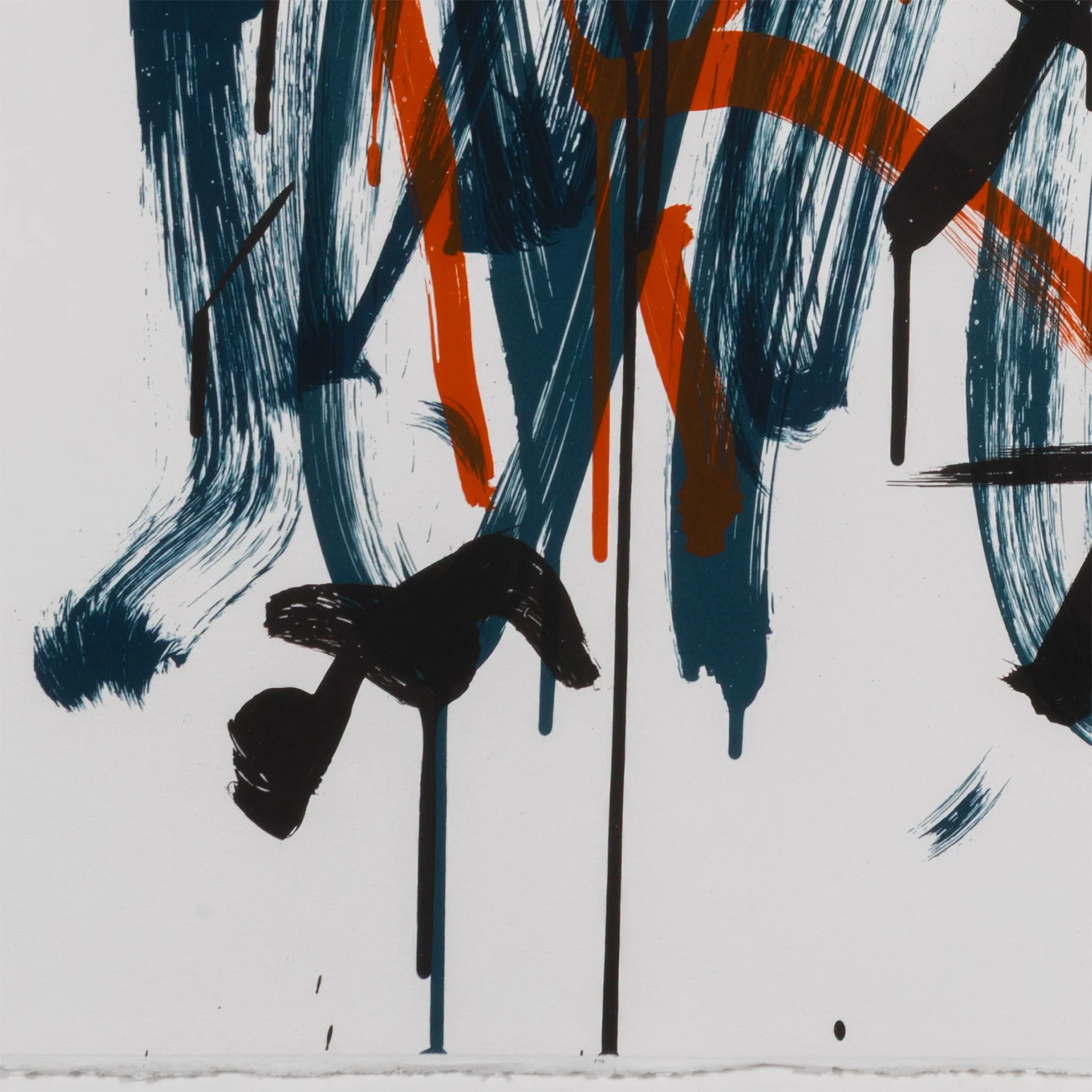 JOAN MITCHELL "BRUSH" LITHOGRAPH, 1981 - Image 9