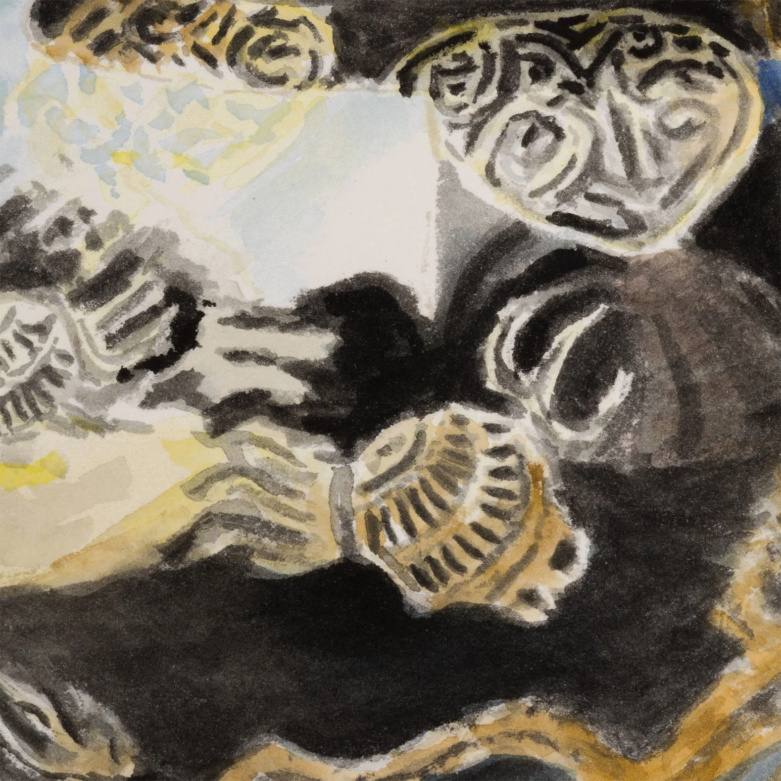 JOANNE TOD "5 O'CLOCK EST" WATERCOLOR, 2025 - Image 9