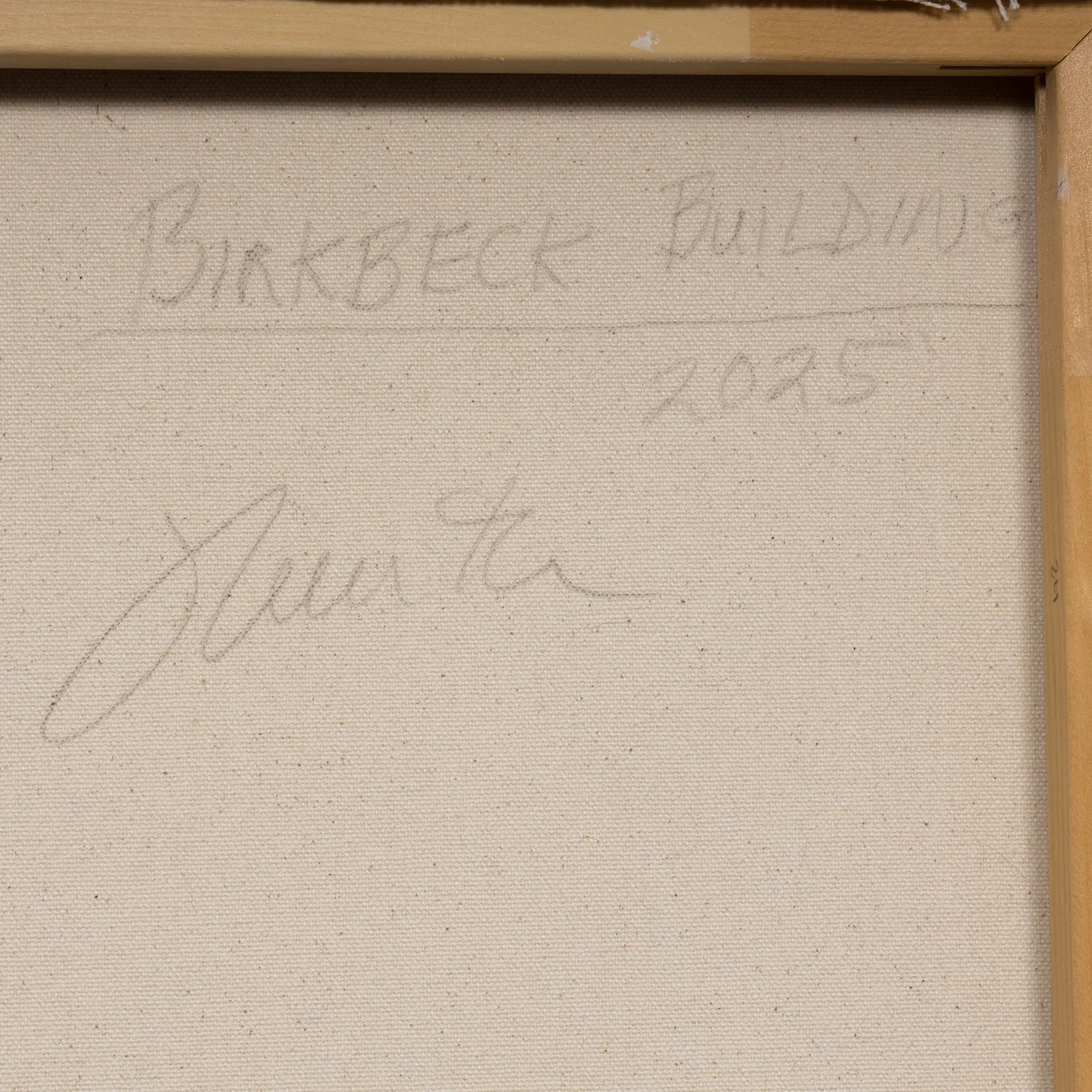 JOANNE TOD "BIRKBECK BUILDING" PAINTING, 2025 - Image 12