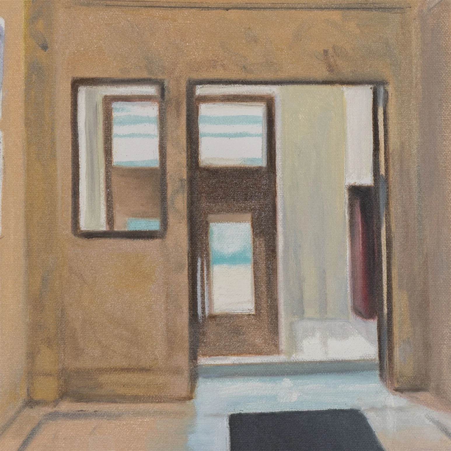 JOANNE TOD "BIRKBECK BUILDING" PAINTING, 2025 - Image 5