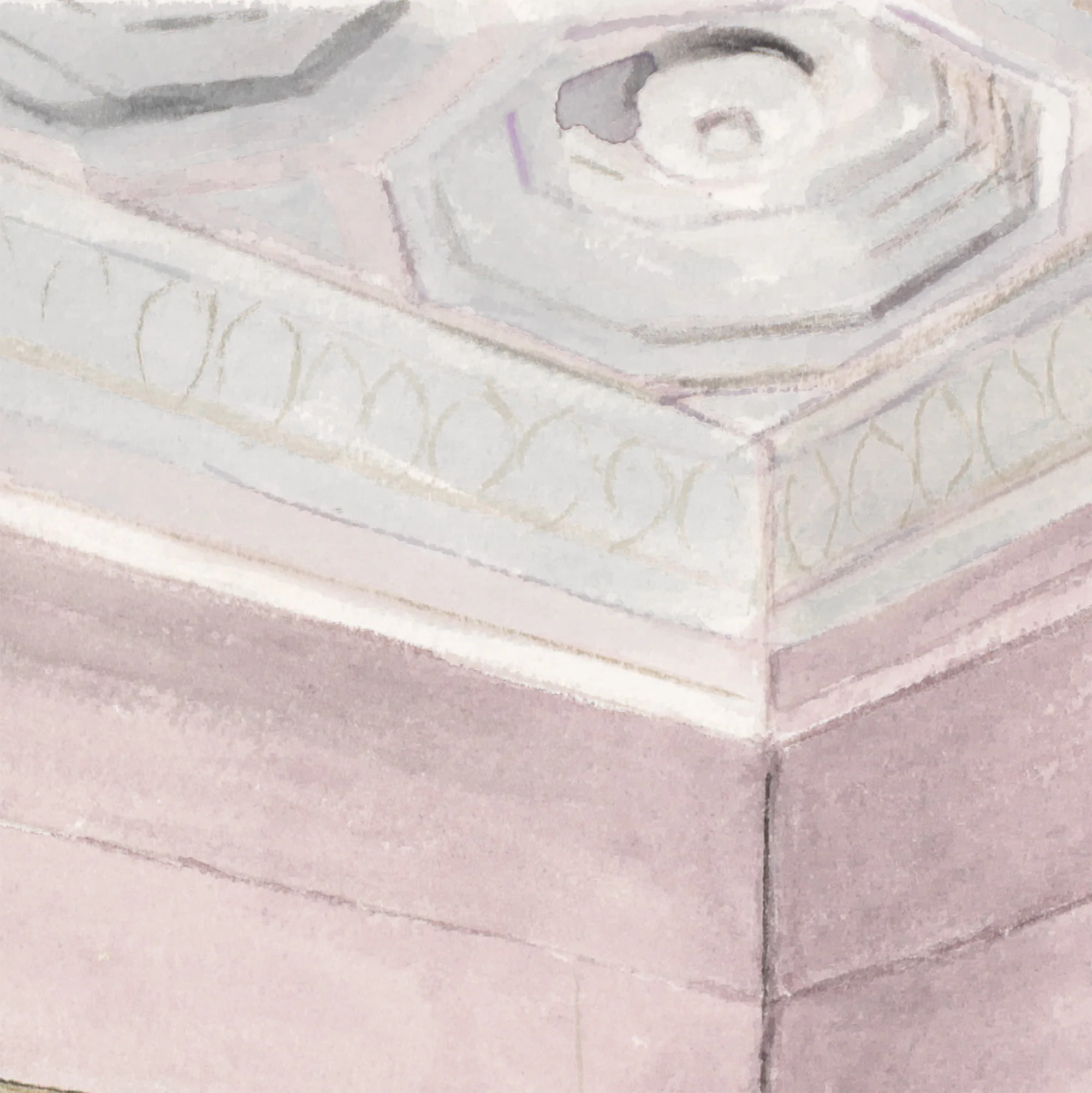 JOANNE TOD "BRASS ENTRY" WATERCOLOR, 2025 - Image 8