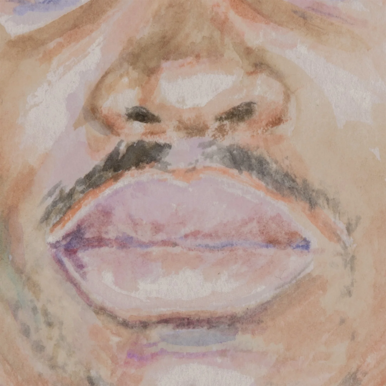 JOANNE TOD "CHRIS BOUCHER" WATERCOLOR, 2025 - Image 7