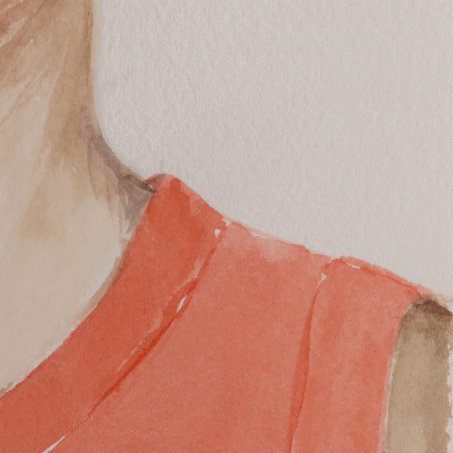 JOANNE TOD "CHRIS BOUCHER" WATERCOLOR, 2025 - Image 9