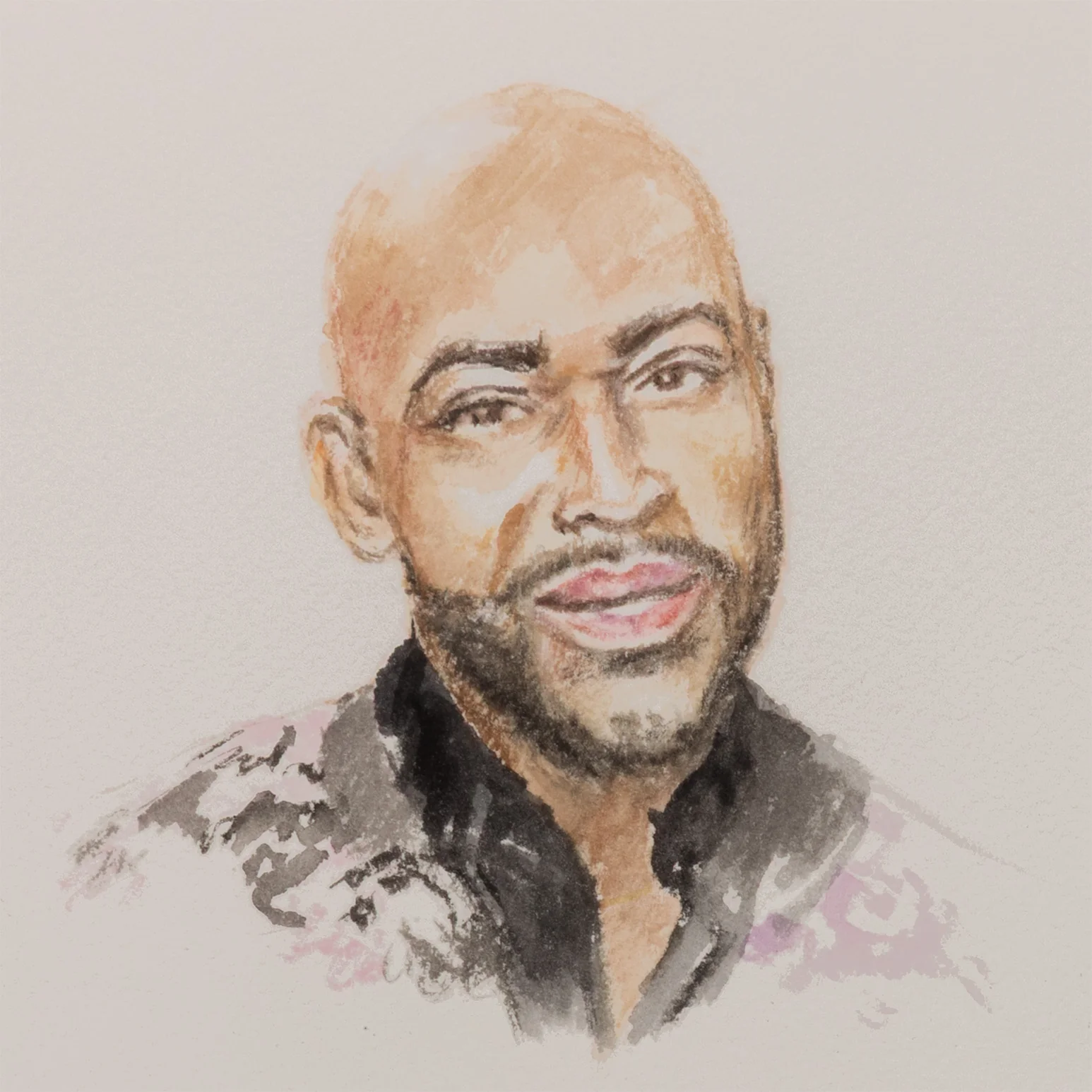 JOANNE TOD "FAB FIVE" WATERCOLOR, 2025 - Image 7