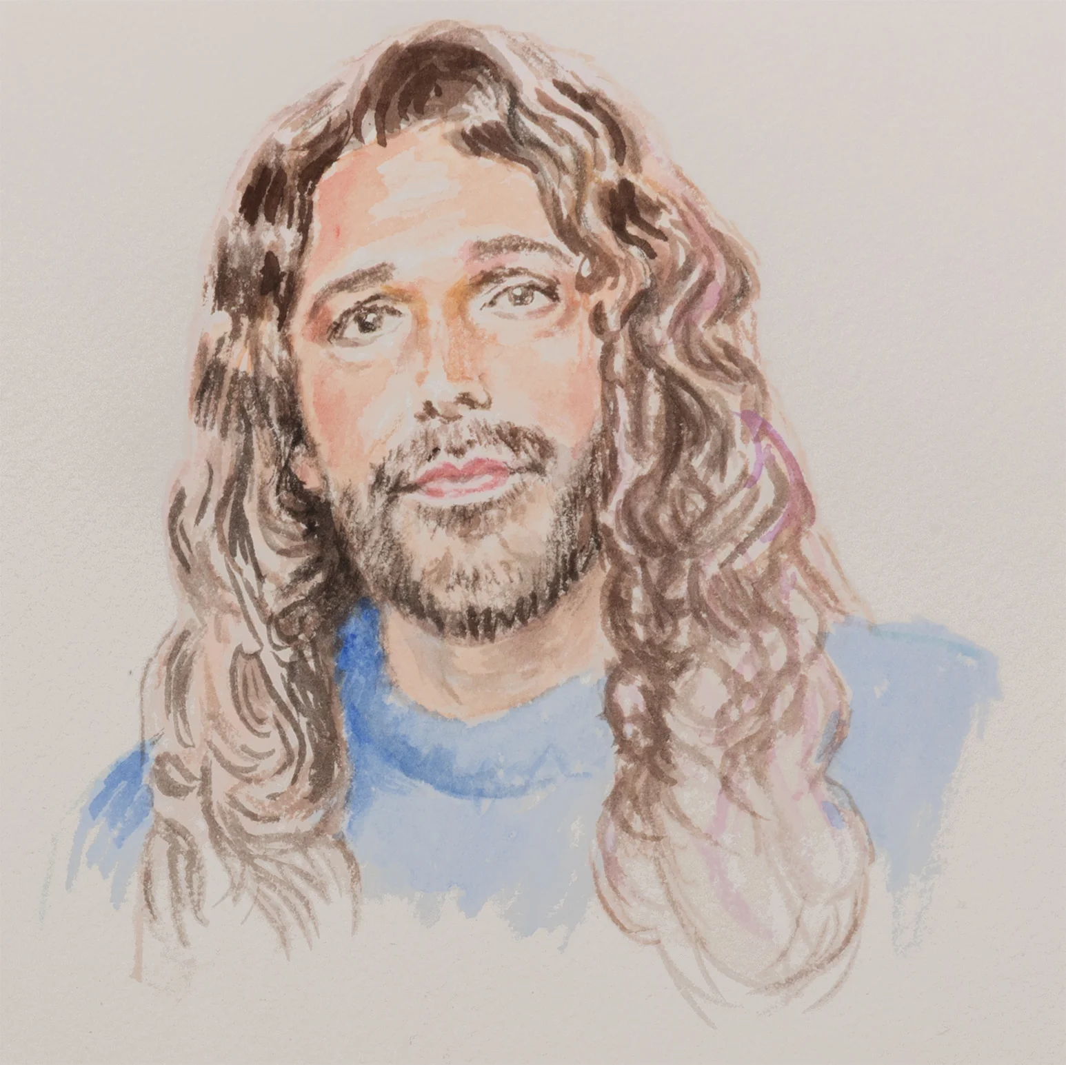 JOANNE TOD "FAB FIVE" WATERCOLOR, 2025 - Image 8