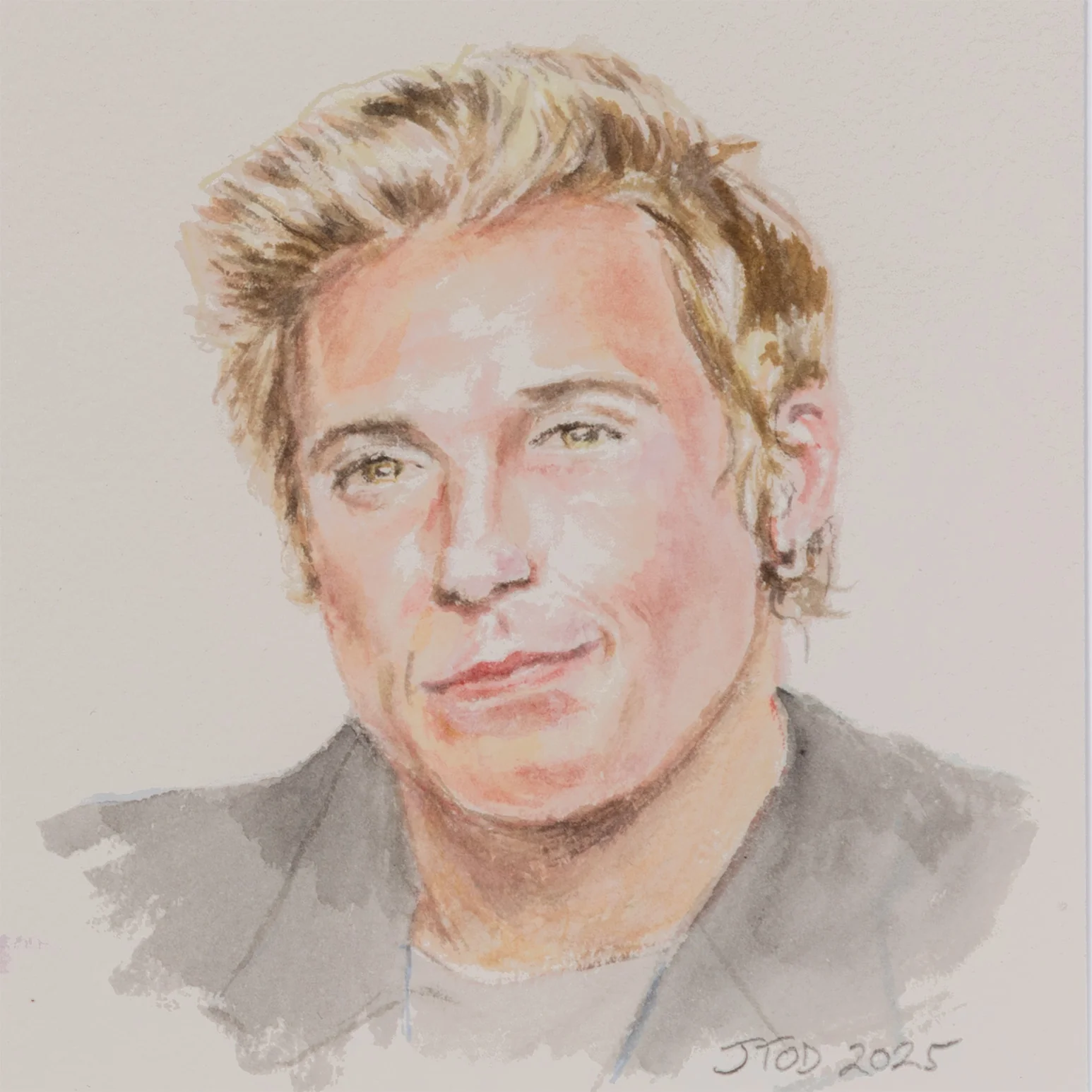 JOANNE TOD "FAB FIVE" WATERCOLOR, 2025 - Image 9
