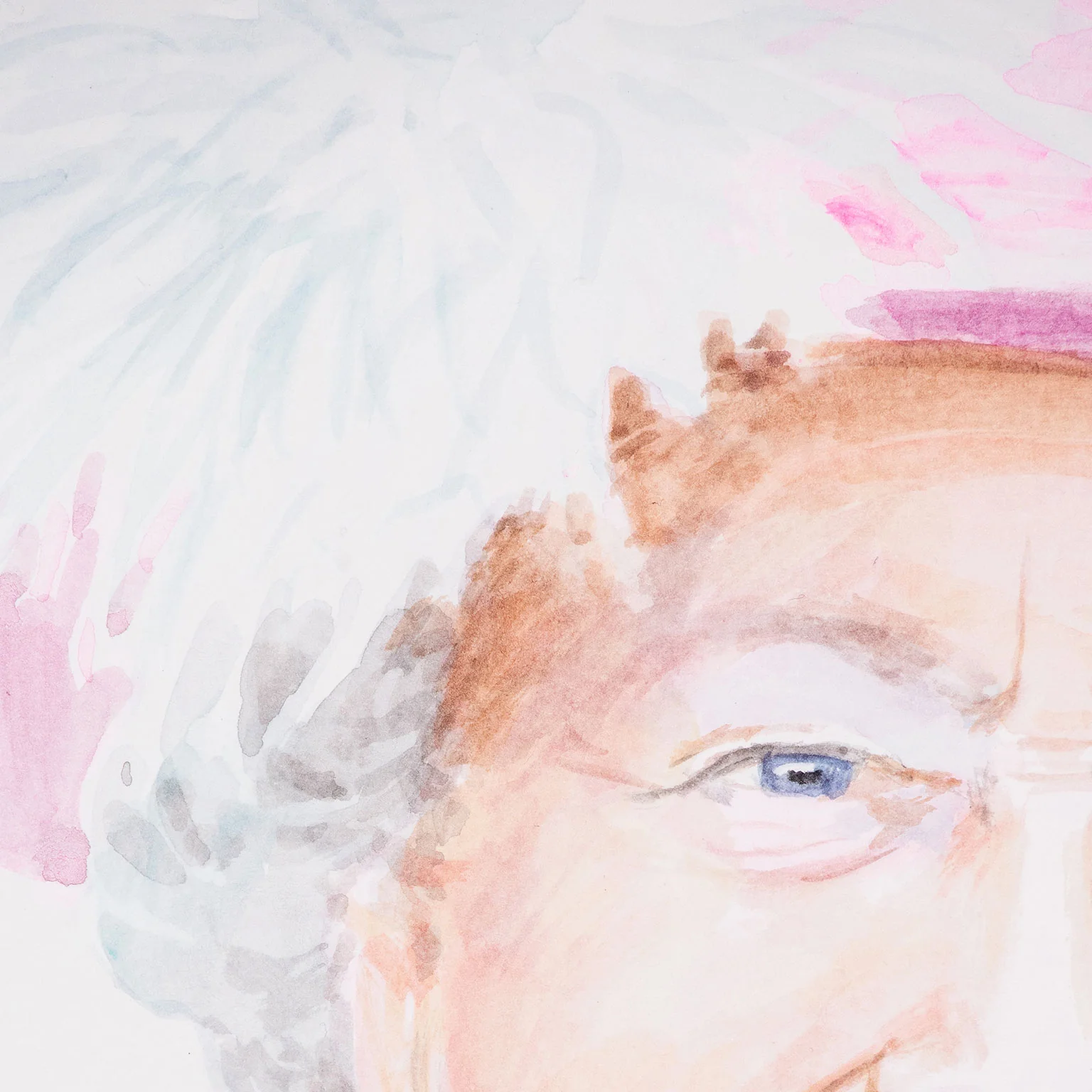 JOANNE TOD "THE QUEEN" WATERCOLOR, 2022 - Image 5