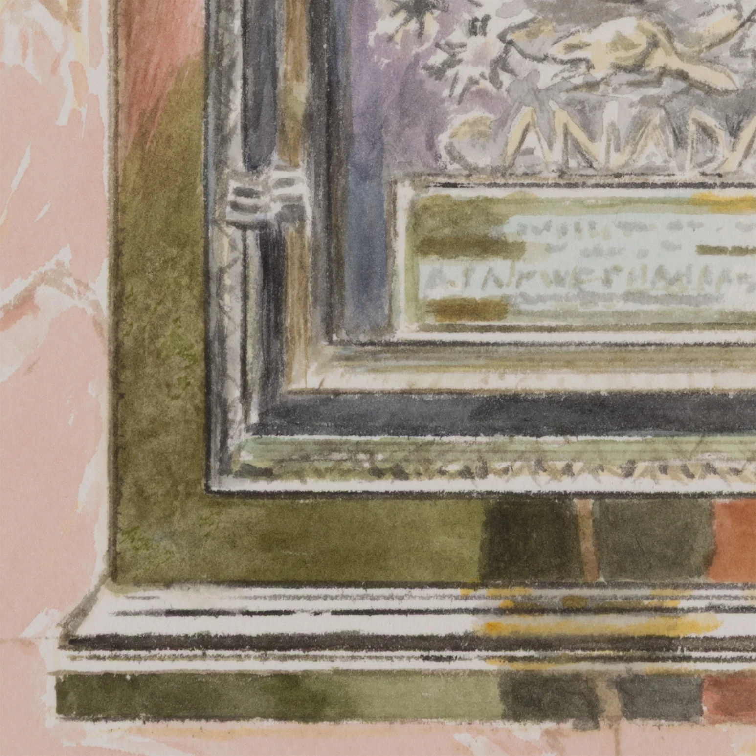JOANNE TOD "YONGE ST" WATERCOLOR, 2025 - Image 12