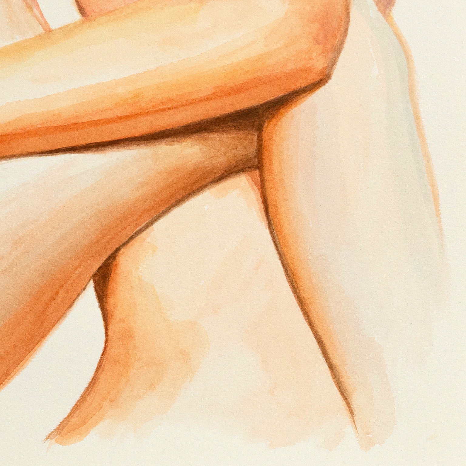 JOANNE TOD "EMBRACE" WATERCOLOR, 2020 - Image 6