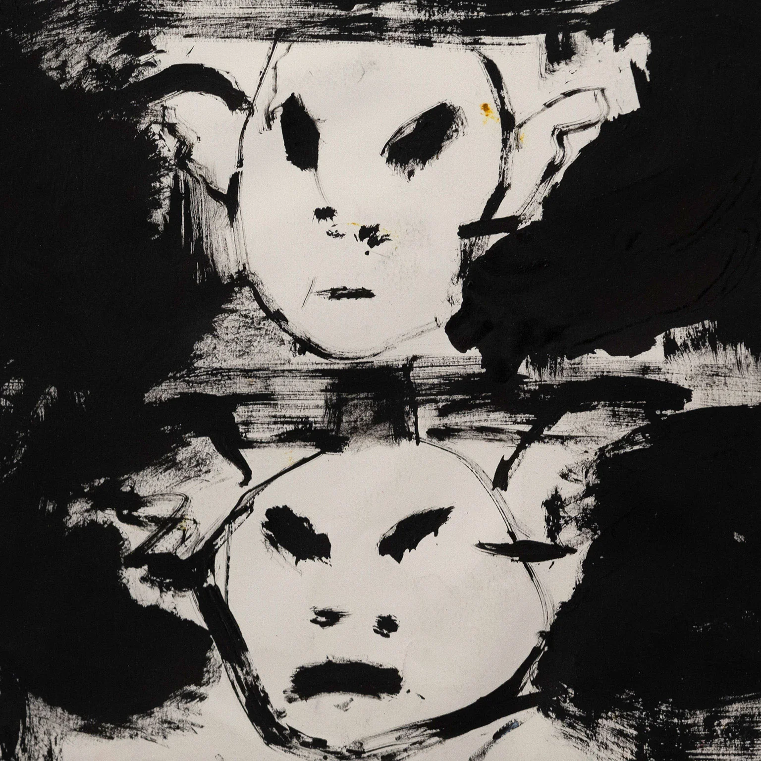 JOHN SCOTT "UNTITLED" ACRYLIC ON PAPER, 2003 - Image 7