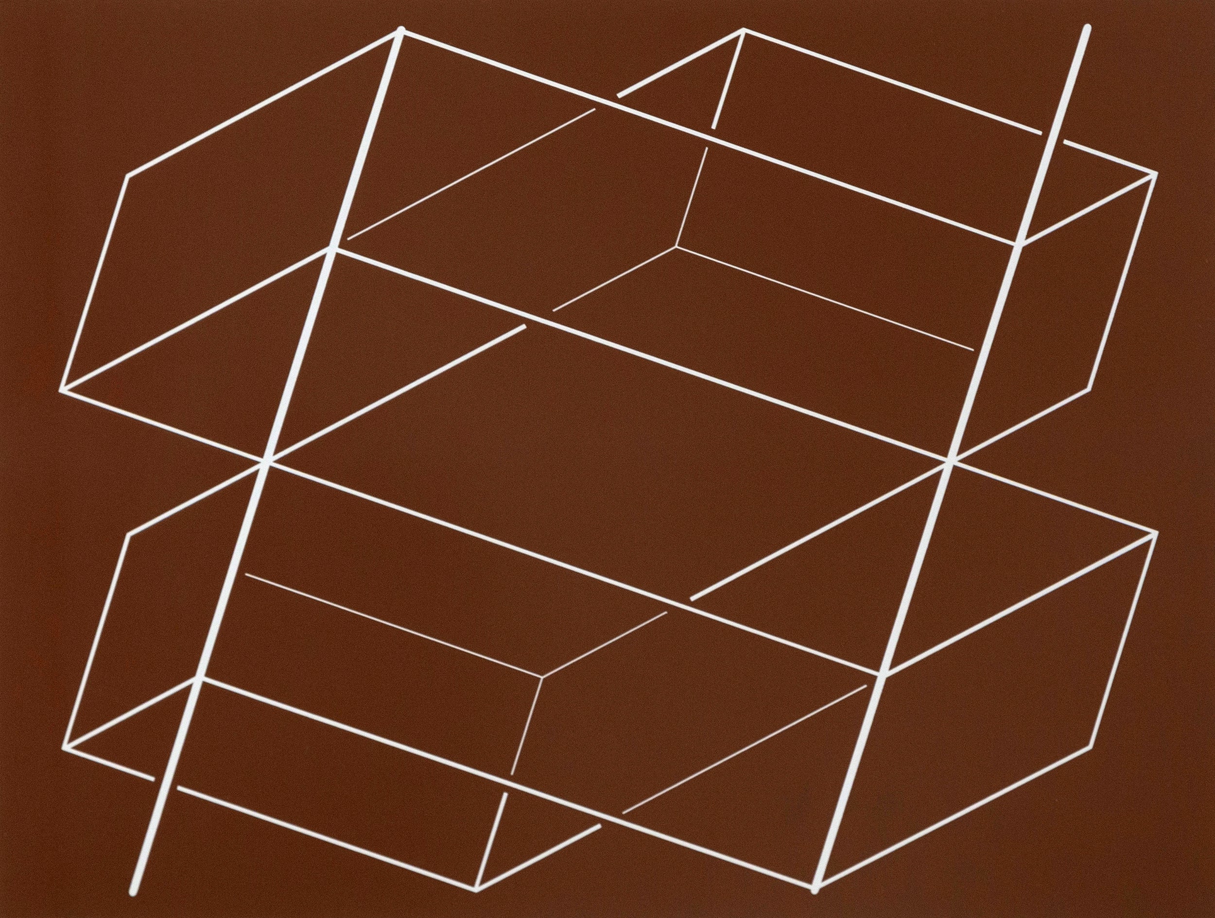 JOSEF ALBERS "BANDS / POSTS" SCREENPRINT, 1972 - Image 11