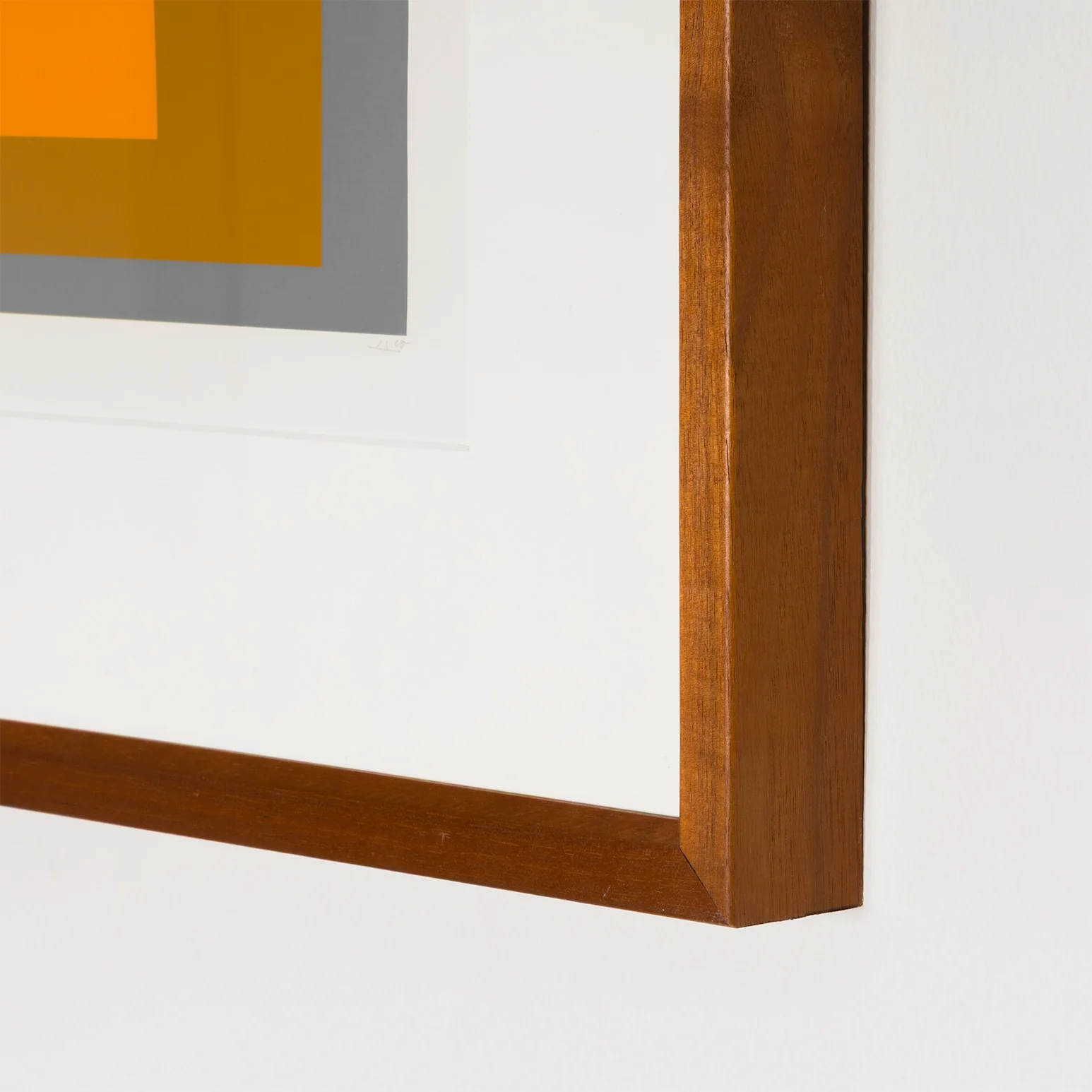JOSEF ALBERS "CADMIUM ORANGE" SERIGRAPH, 1968 - Image 11