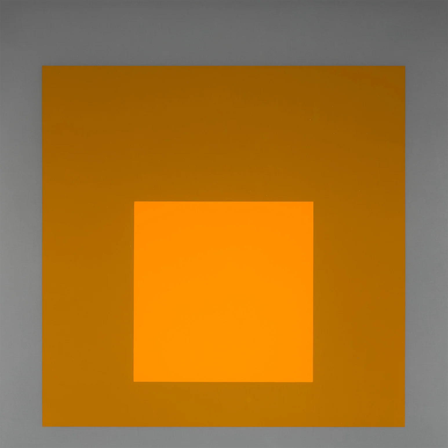 JOSEF ALBERS "CADMIUM ORANGE" SERIGRAPH, 1968 - Image 4