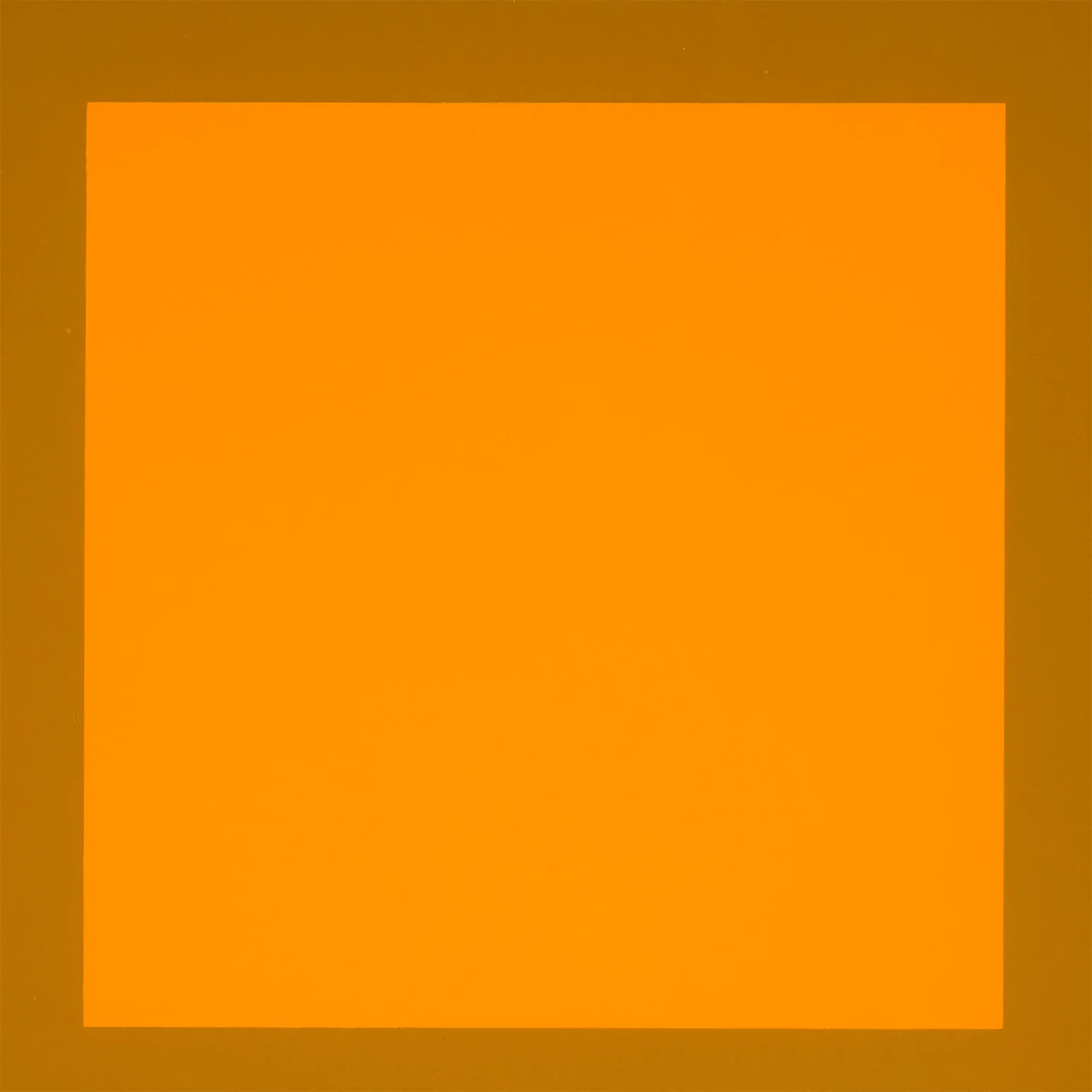 JOSEF ALBERS "CADMIUM ORANGE" SERIGRAPH, 1968 - Image 5